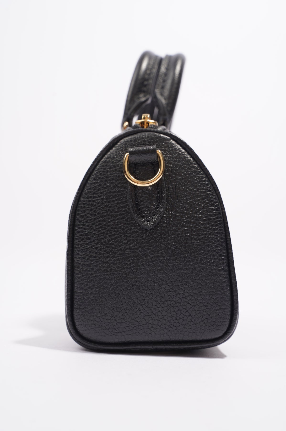 Speedy Bandoulière 25 Top handle bag in Monogram Empreinte leather, Gold  Hardware