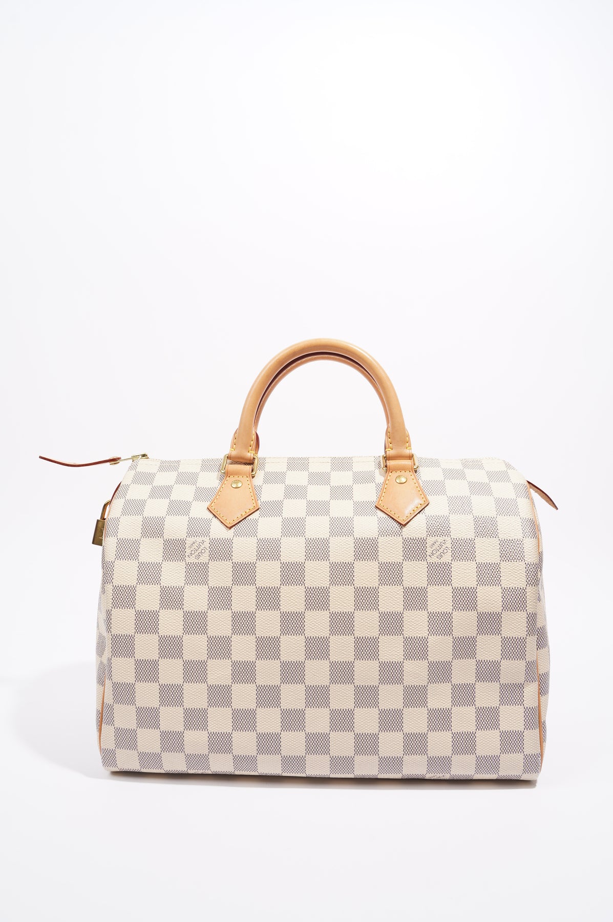 Louis Vuitton Louis Vuitton Speedy 30 White Damier Azur Canvas