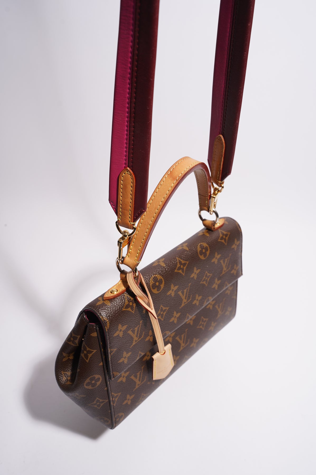 Louis Vuitton Cluny Top Handle Bag Monogram Canvas BB - ShopStyle