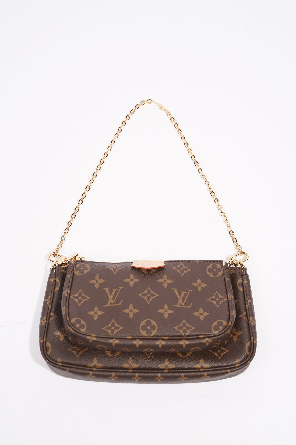Louis Vuitton Multi Pochette Accessories Monogram Small Pouch with Chain -  A World Of Goods For You, LLC