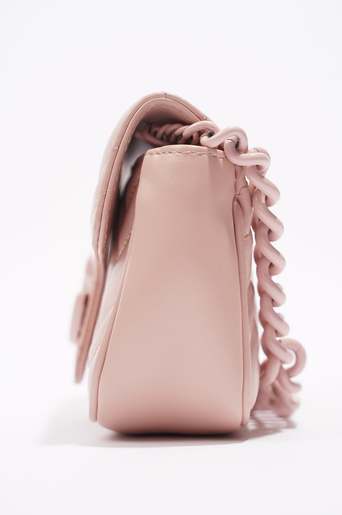 GG Marmont belt bag in light pink leather