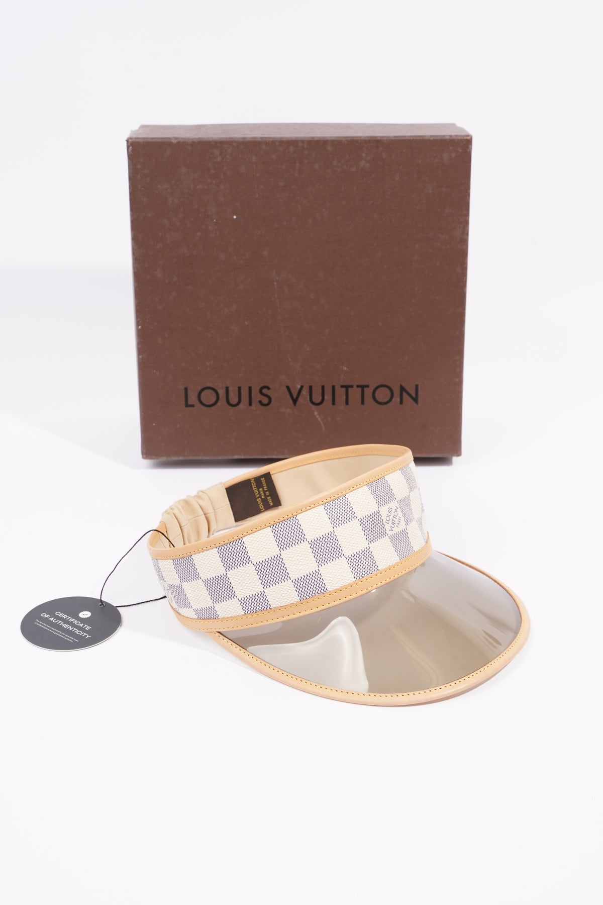 Louis Vuitton Sun Visor Damier Azur Canvas – Luxe Collective
