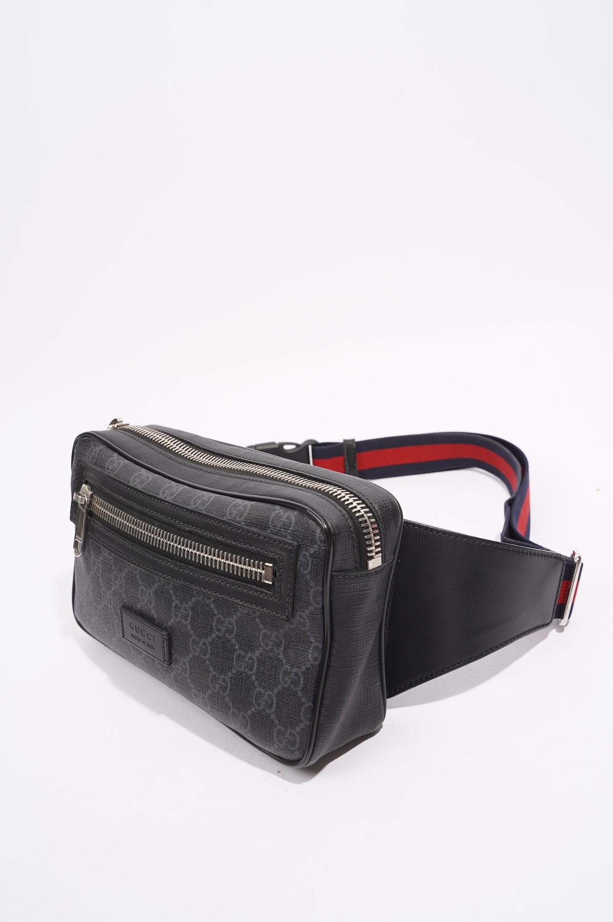 Gucci Belt Bag, Black Canvas