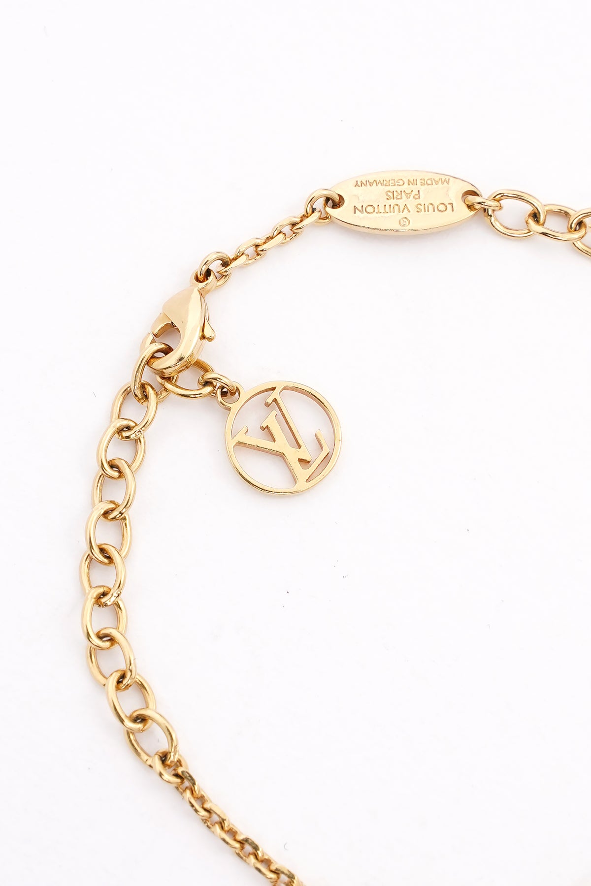 Louis Vuitton Collier Blooming Necklace Ladies' Gold Accessories
