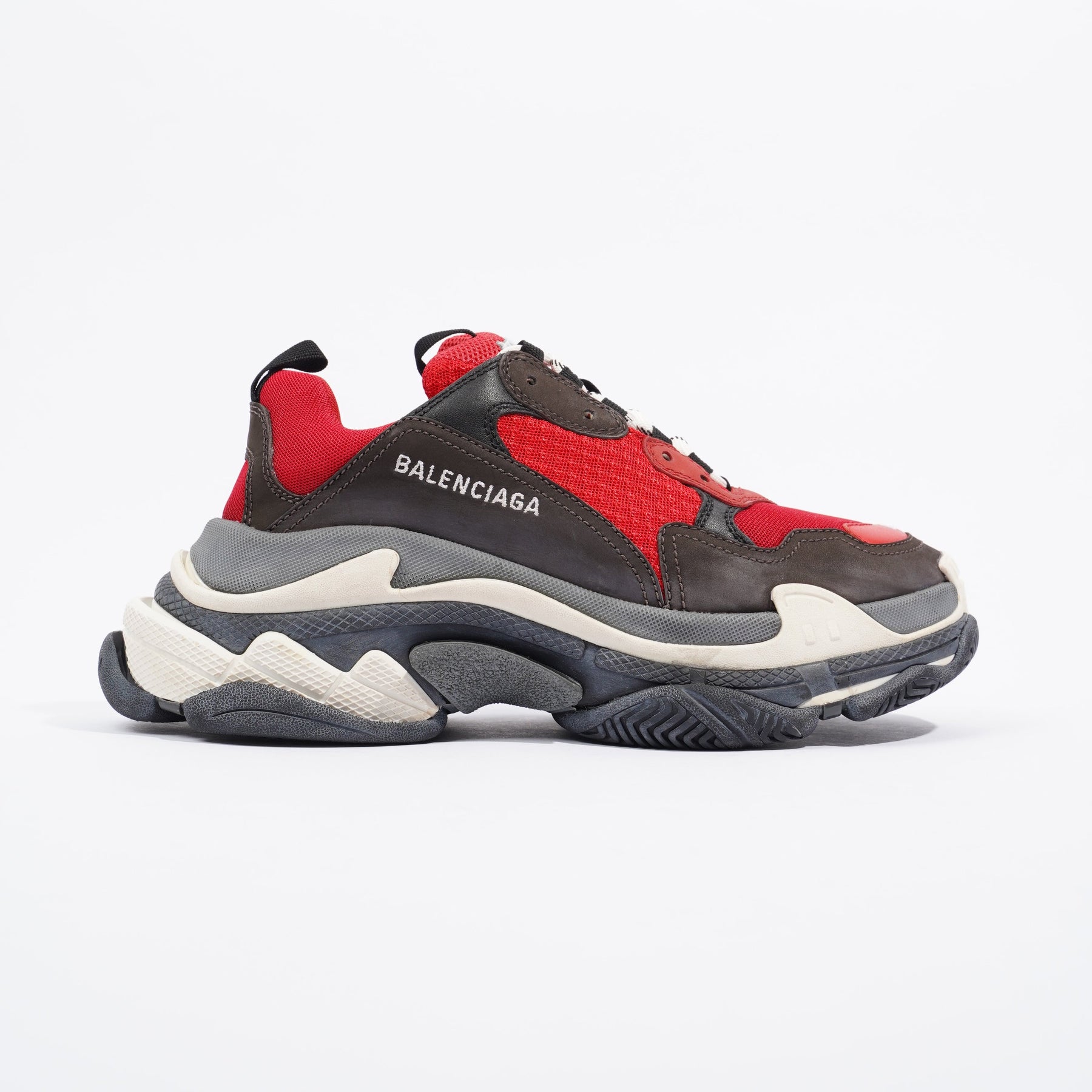 Balenciaga black red triple on sale s