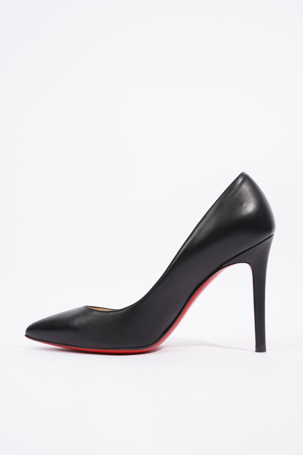 Christian Louboutin Pigalle Patent Pumps 100 - Black - 36