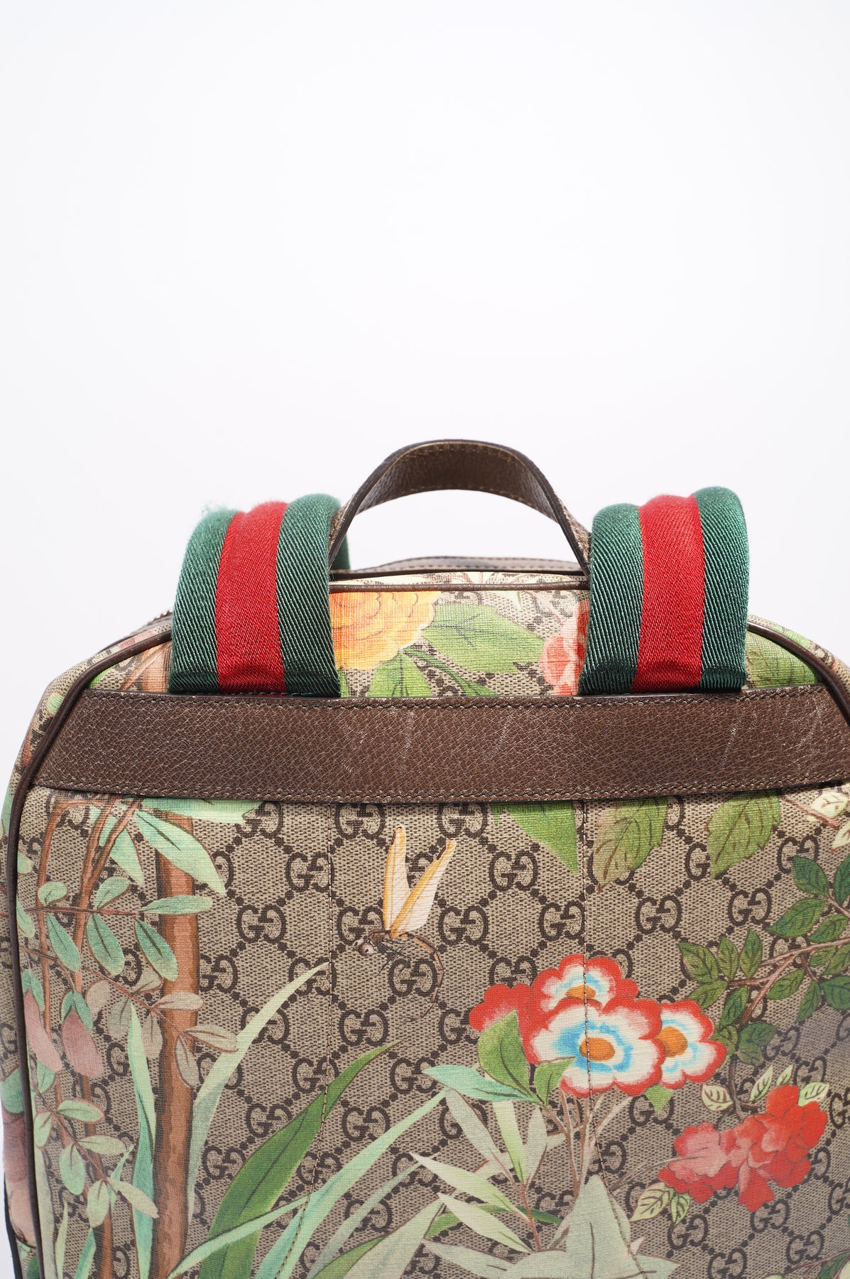 Gucci sale floral backpack