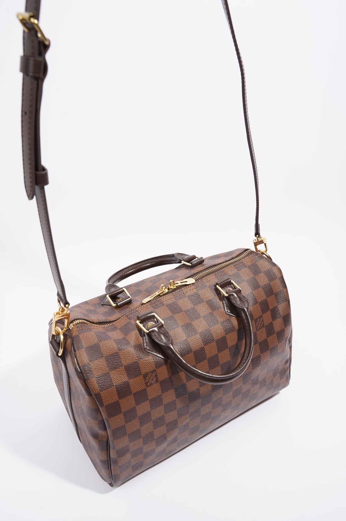 Speedy 30 Damier Ebene Canvas - Handbags