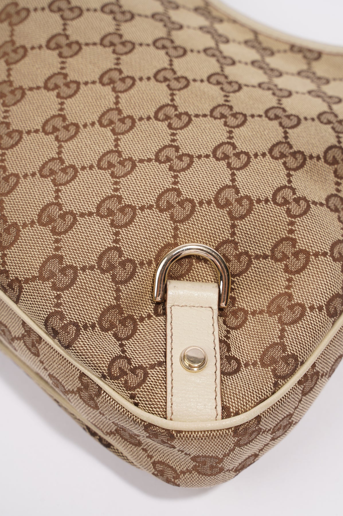 Louis Vuitton Bellevue Handbag 375338, Beige Brown GG Canvas Marrakech  Hobo Bag