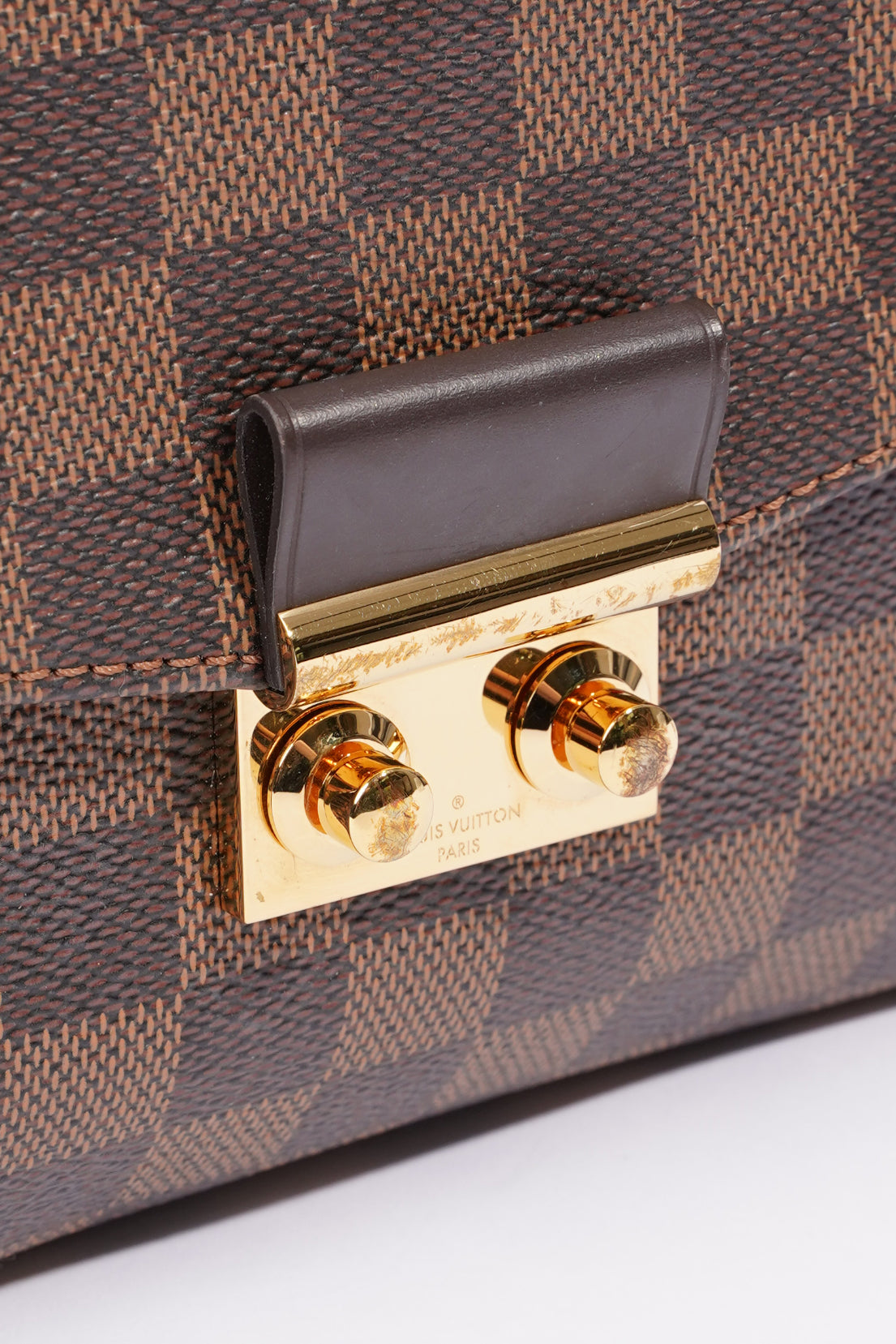 Louis Vuitton Womens Croisette Bag Damier Ebene Canvas – Luxe Collective