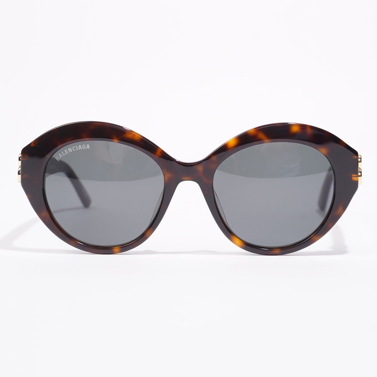 Balenciaga tortoise best sale shell sunglasses