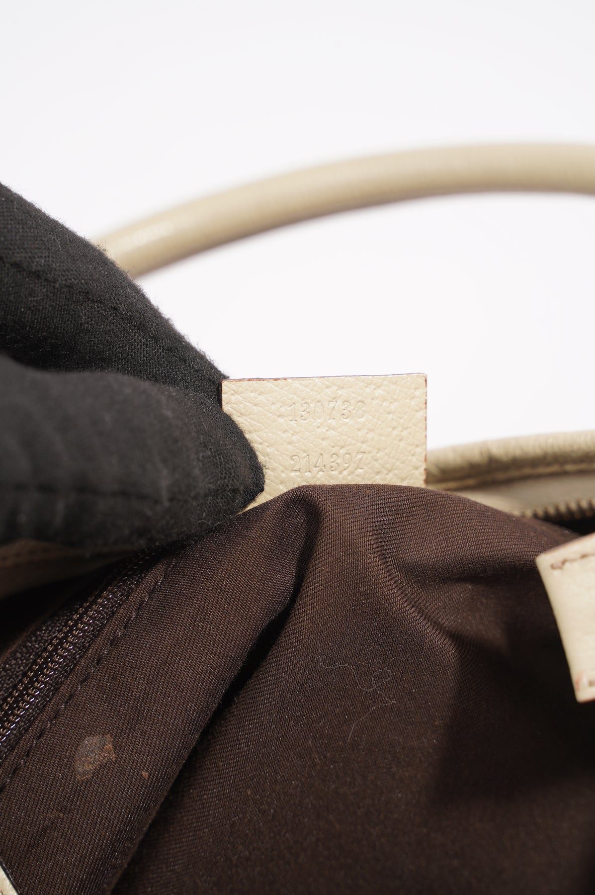 Hobo cloth handbag Gucci Beige in Cloth - 30084384
