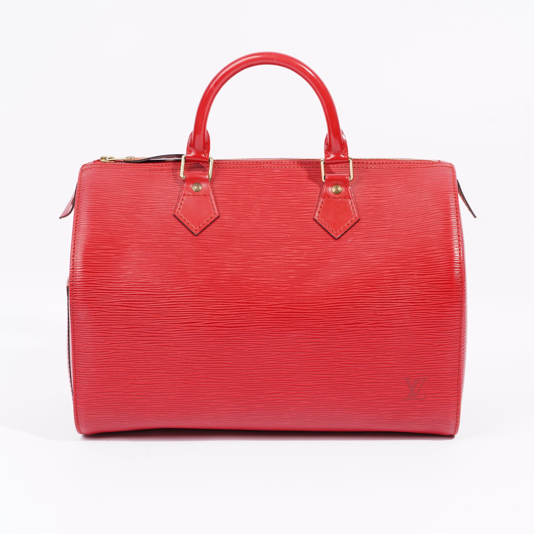 Louis Vuitton Womens Vintage Speedy 30 Bag Red Epi Leather – Luxe Collective