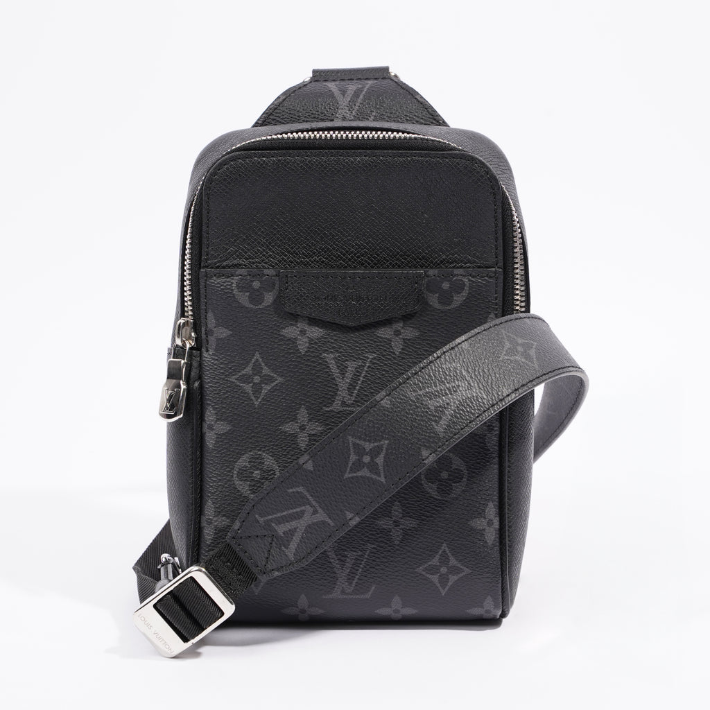 Louis Vuitton Monogram Eclipse Saumur Sling Bag - Black Waist Bags, Bags -  LOU811319