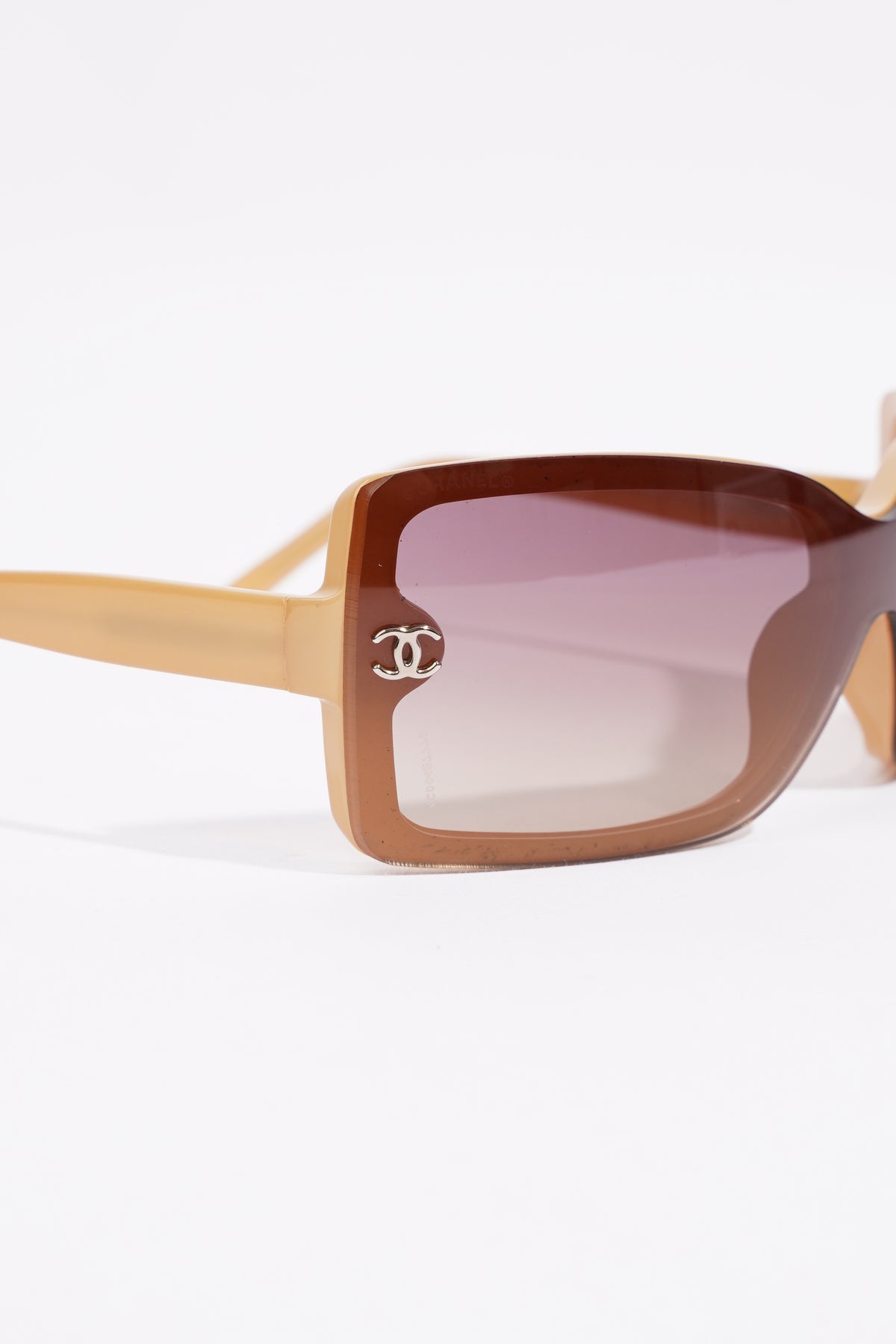 Chanel Interlocking CC Logo Oversize Sunglasses - Black Sunglasses,  Accessories - CHA927459