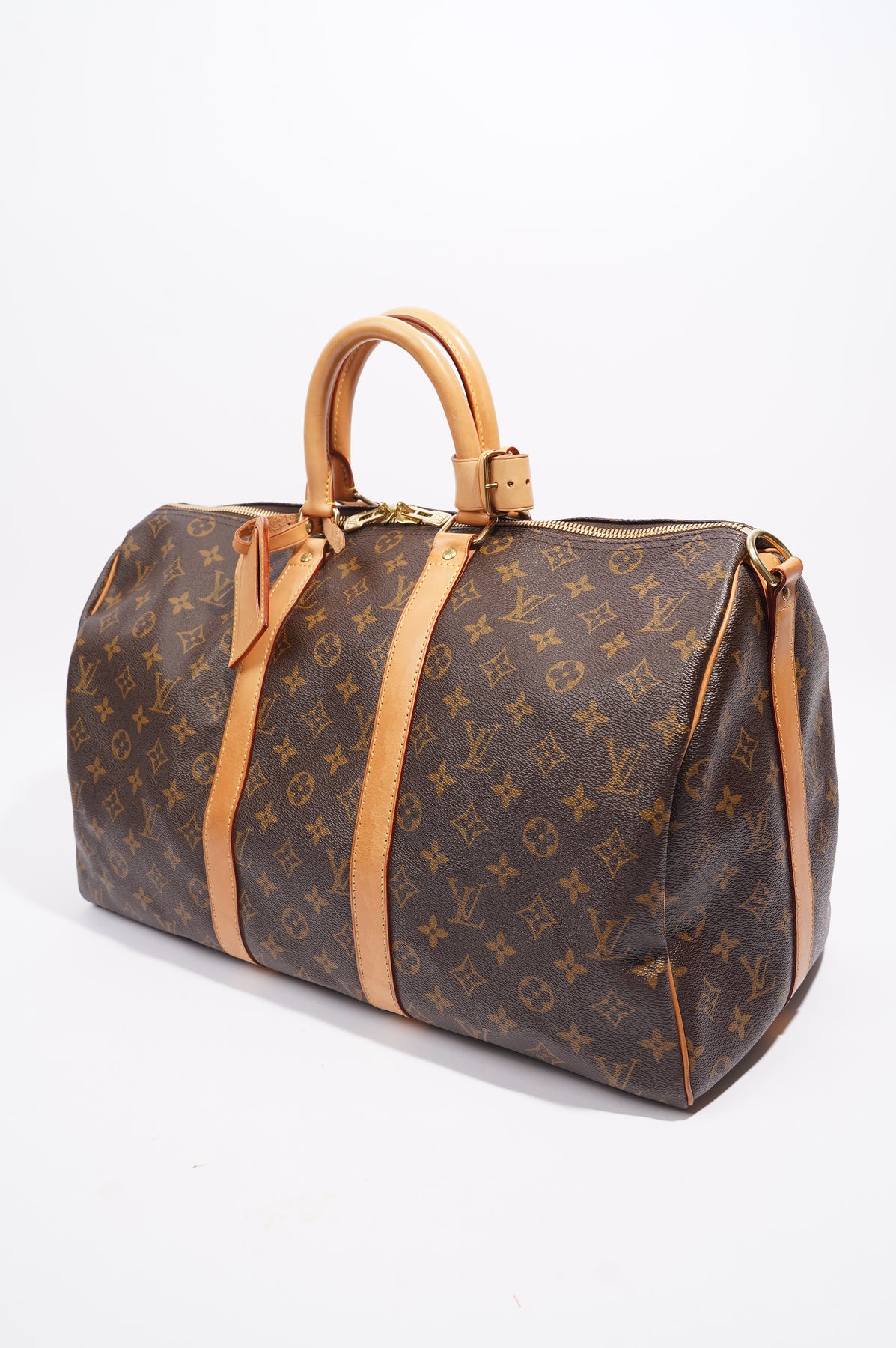 Louis Vuitton Womens Keepall Bandouliere Bag Monogram Canvas 45 – Luxe  Collective