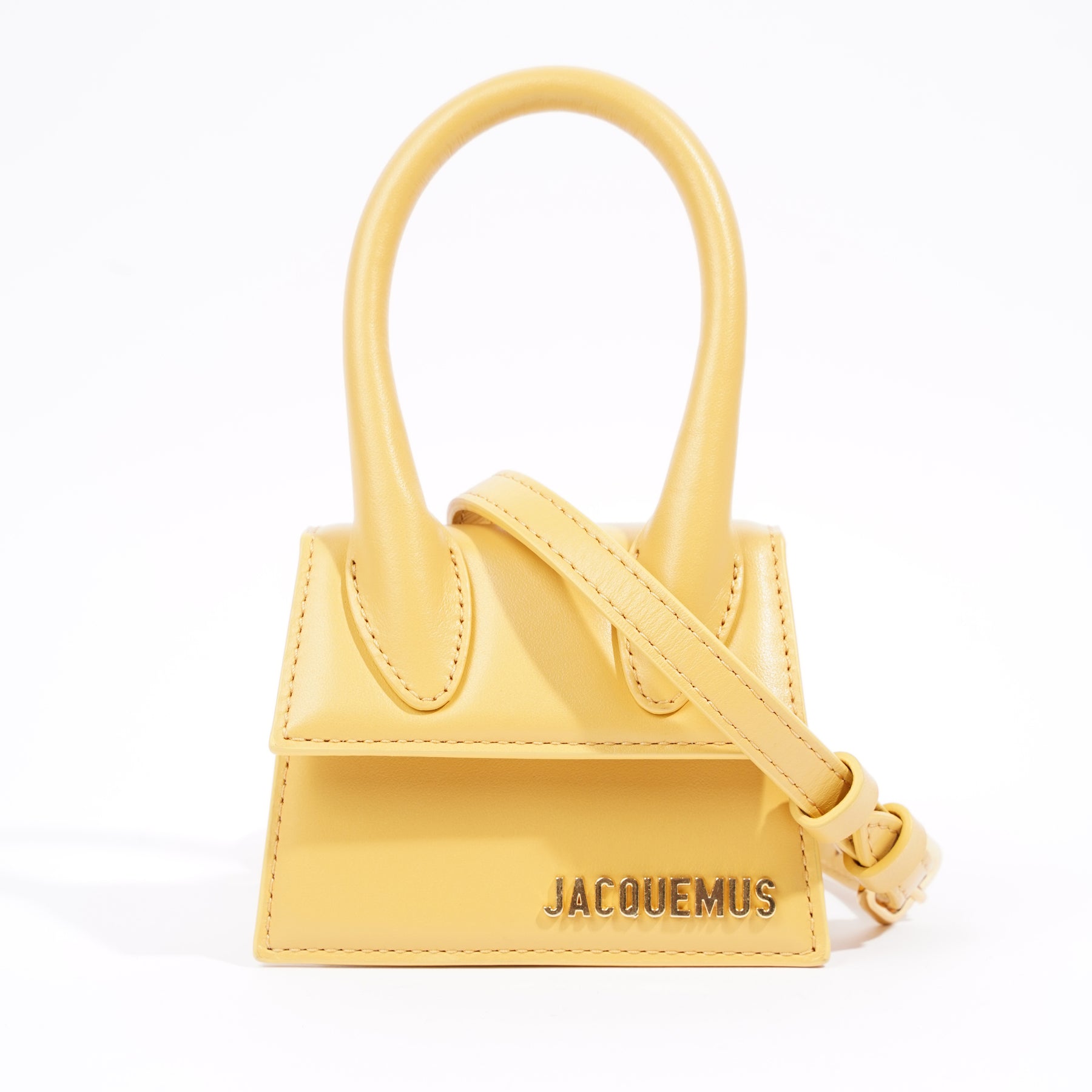 Jacquemus, Bags, Jacquemus Le Sac Chiquito Yellow Suede