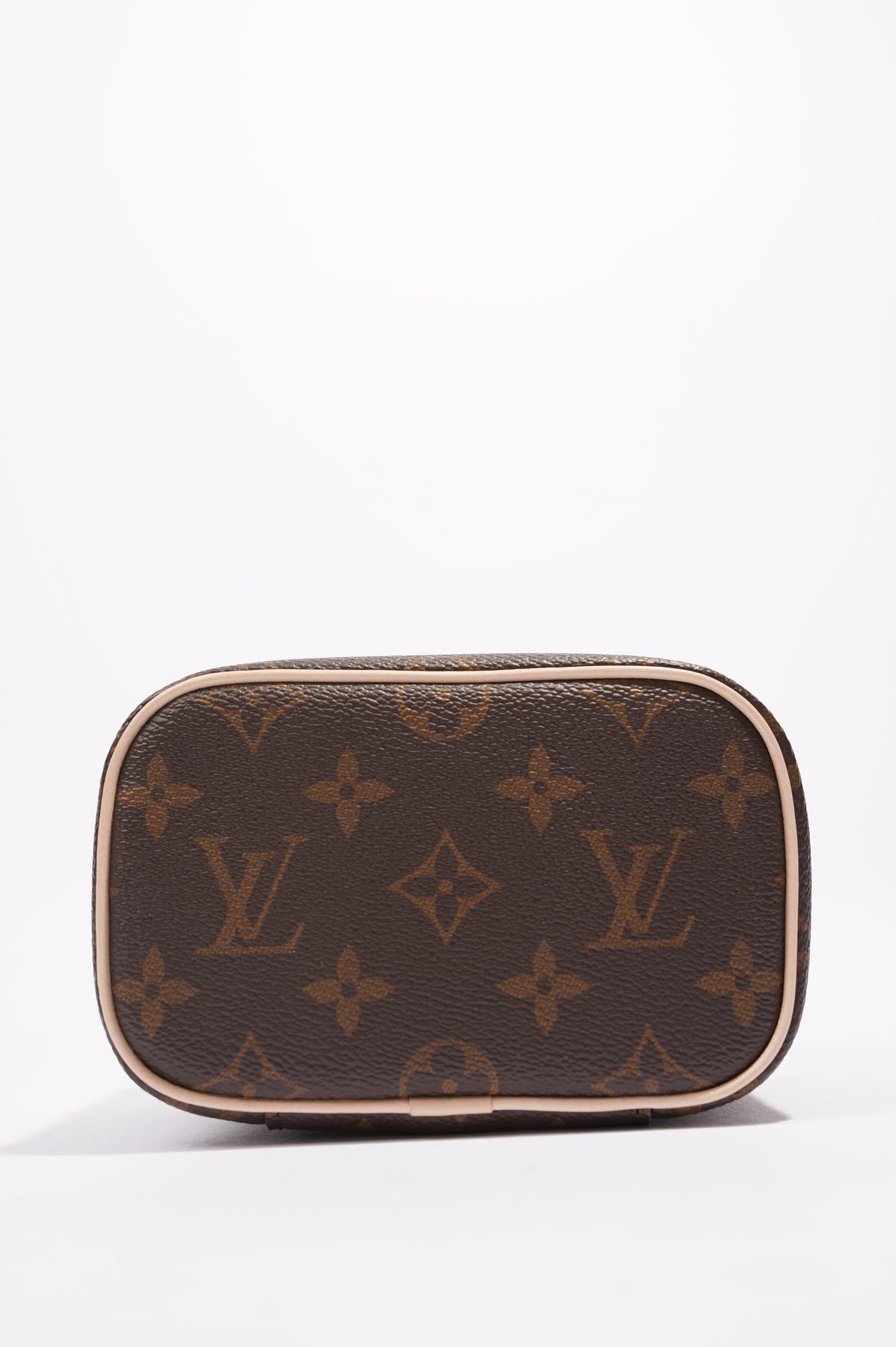 Louis Vuitton Womens LV Nice Vanity Case Monogram Canvas Nano