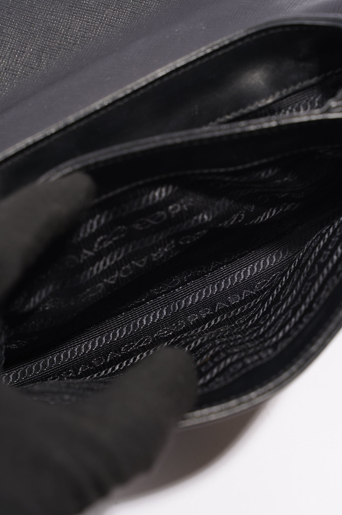 Prada, Bags, Prada Chain Crossbody 2way Black Leather Bd35 New