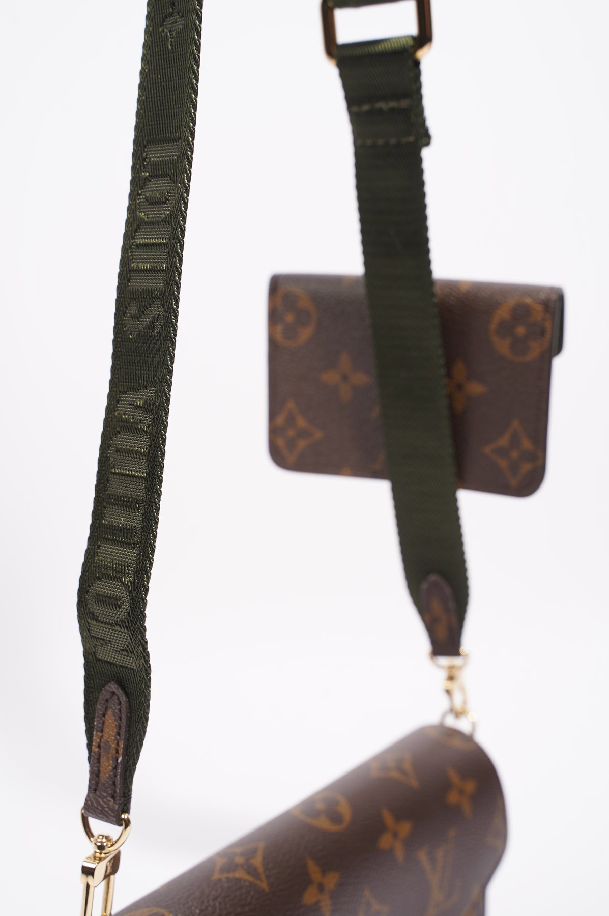 LOUIS VUITTON FELICIE Strap & Go Handbag Monogram Canvas Brown £800.00 -  PicClick UK