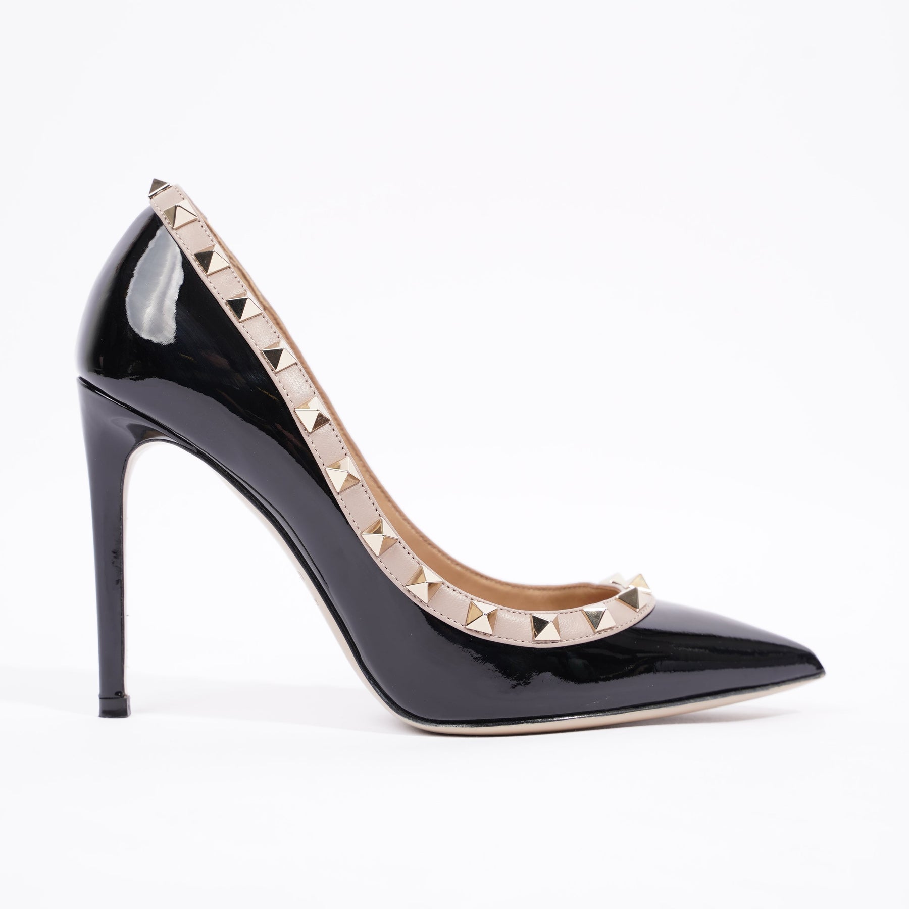 Valentino rockstud pump sales 85mm