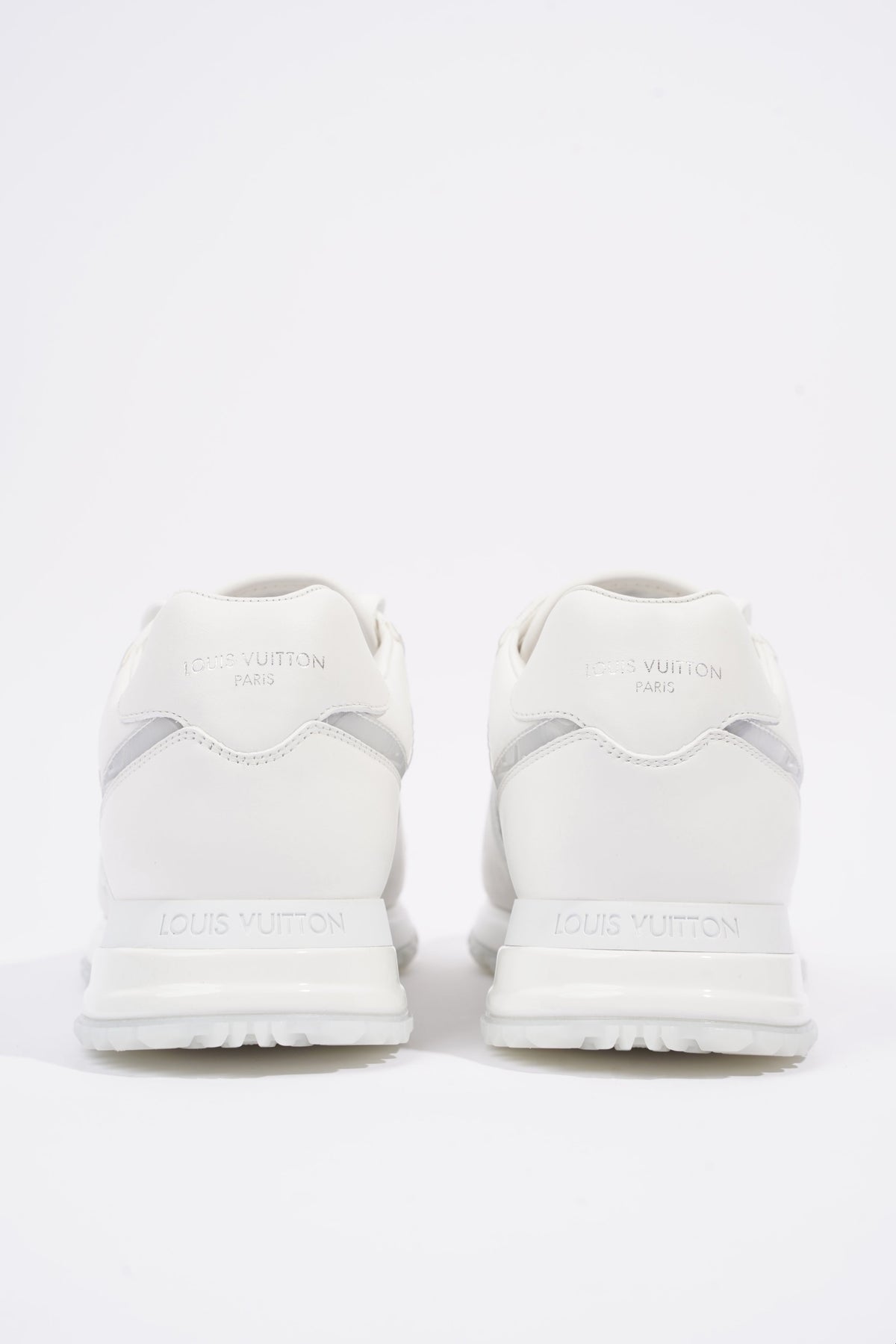 Run away trainers Louis Vuitton White size 35.5 EU in Polyester - 18529735