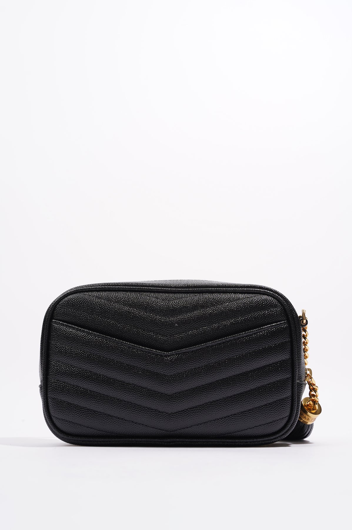 Saint Laurent Lou Camera Bag Black Leather Mini – Luxe Collective