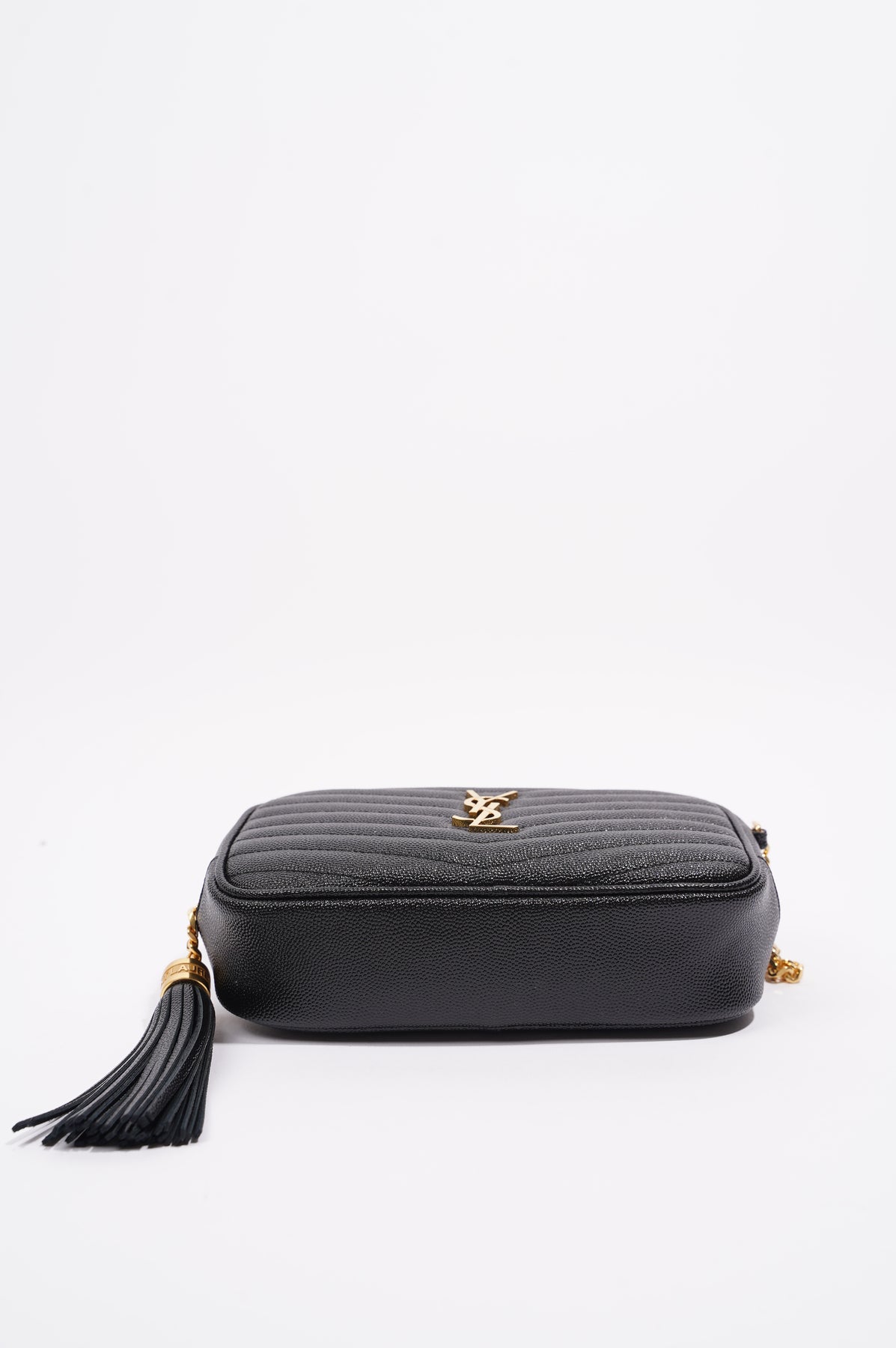 Saint Laurent Lou Camera Bag Black Leather Mini – Luxe Collective