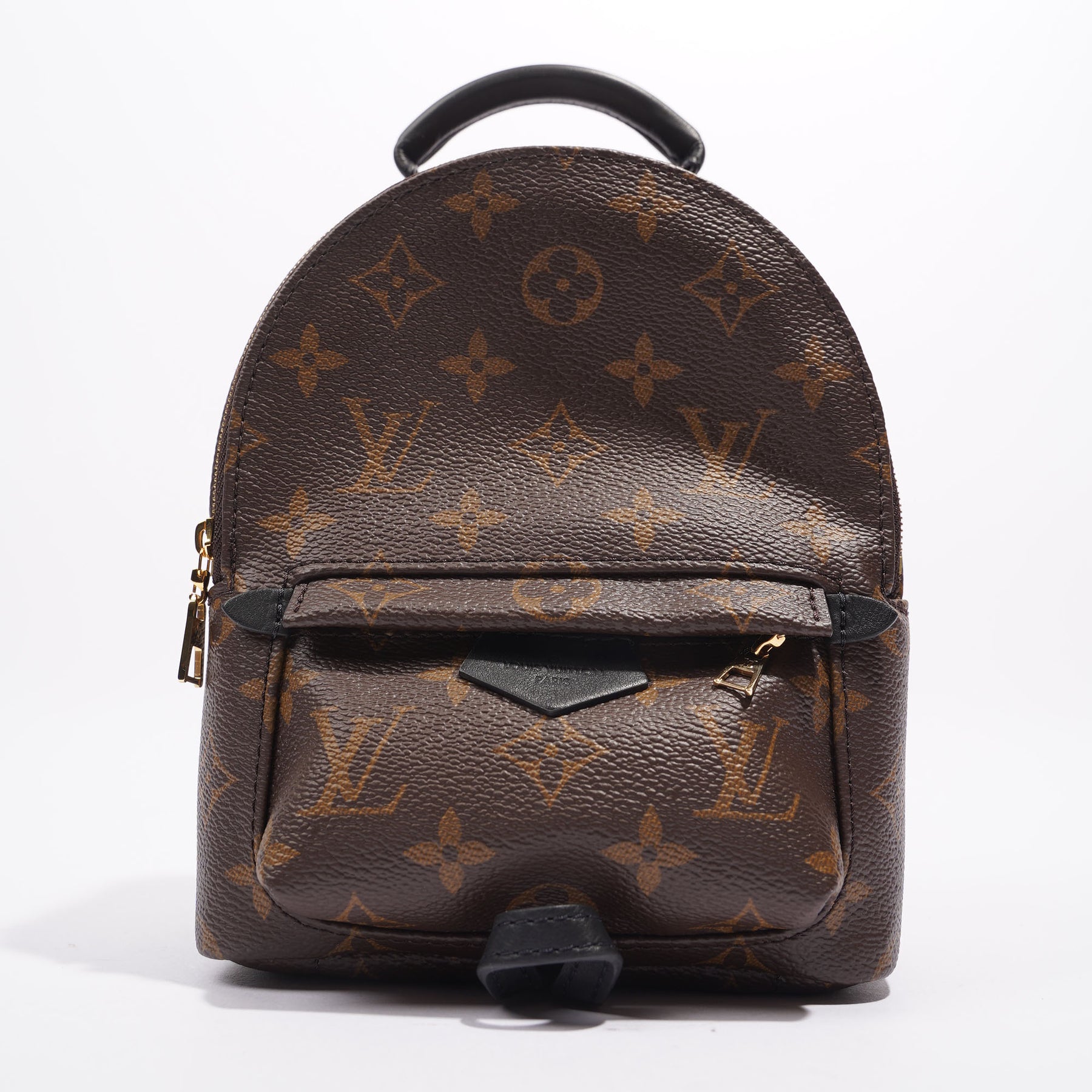 Louis Vuitton Ebene Reverse Monogram Coated Canvas Mini Palm Springs  Backpack Gold Hardware, 2021 Available For Immediate Sale At Sotheby's