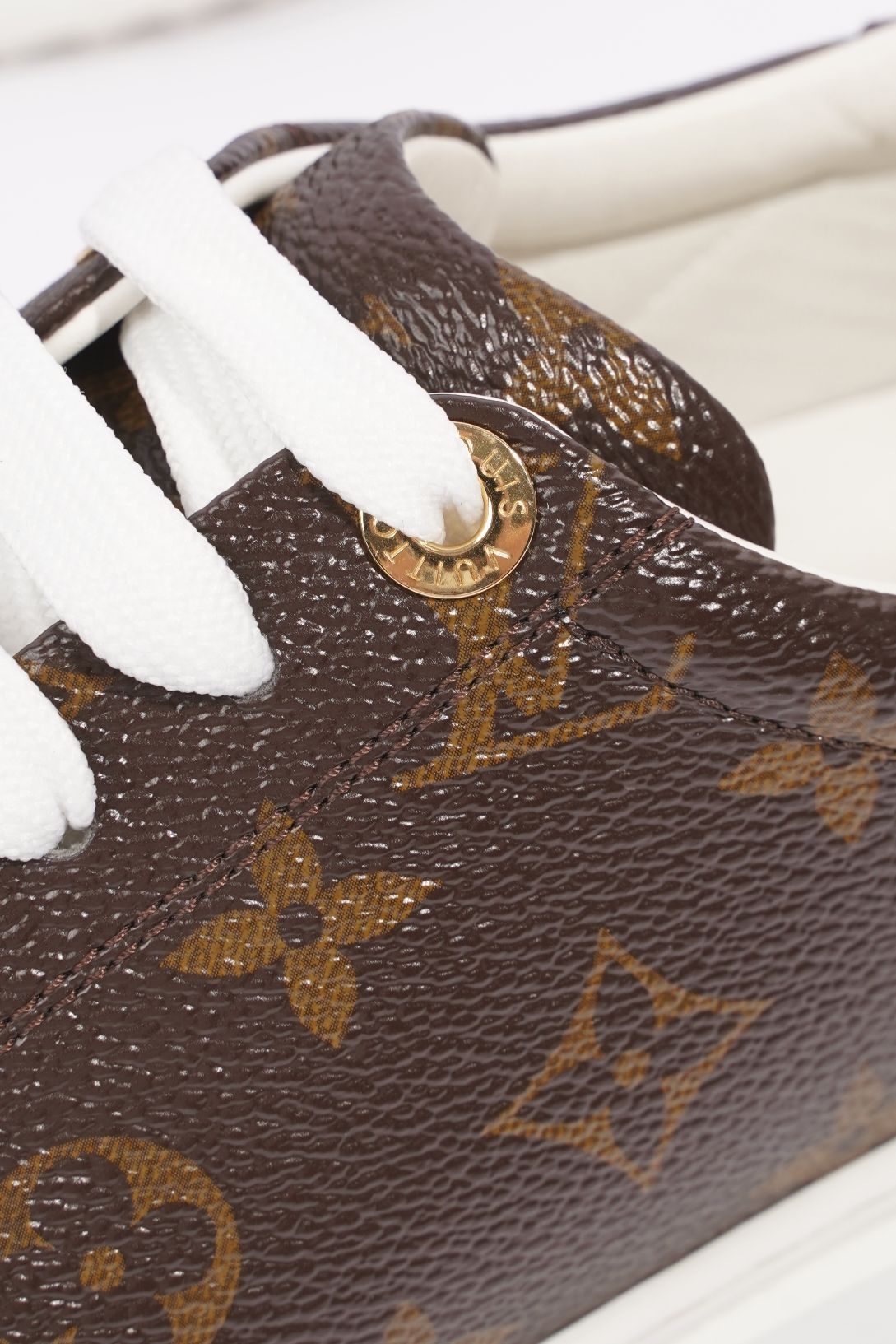 Louis Vuitton Monogram Escale Canvas Time Out Sneakers Size 6/36.5 -  Yoogi's Closet