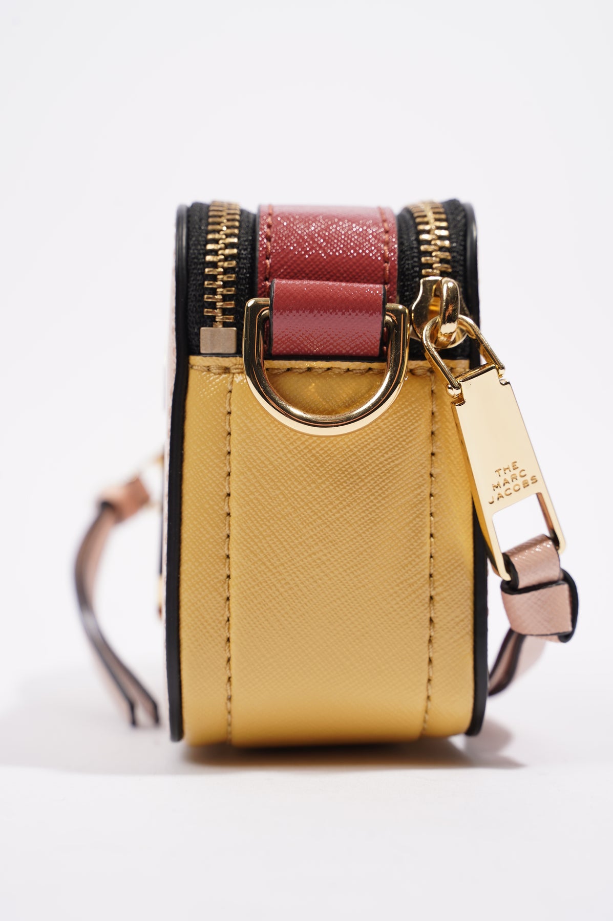 Marc Jacobs Yellow & Pink 'The Snapshot' Shoulder Bag