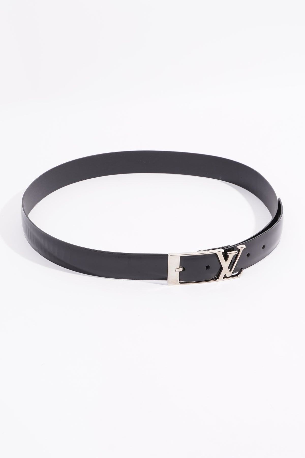 Louis Vuitton Black Leather Neogram Belt 90cm Louis Vuitton