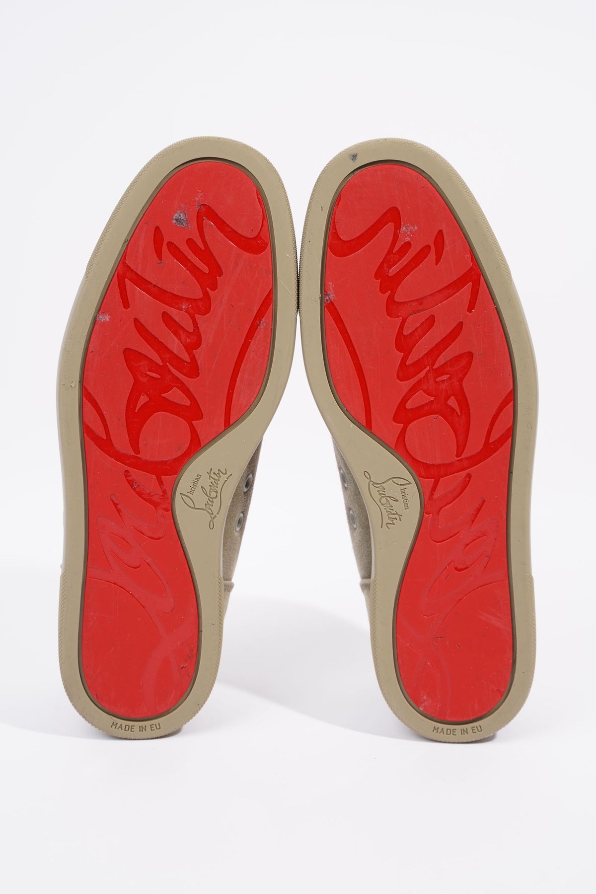 Christian Louboutin Mens Sneakers, Red, EU40
