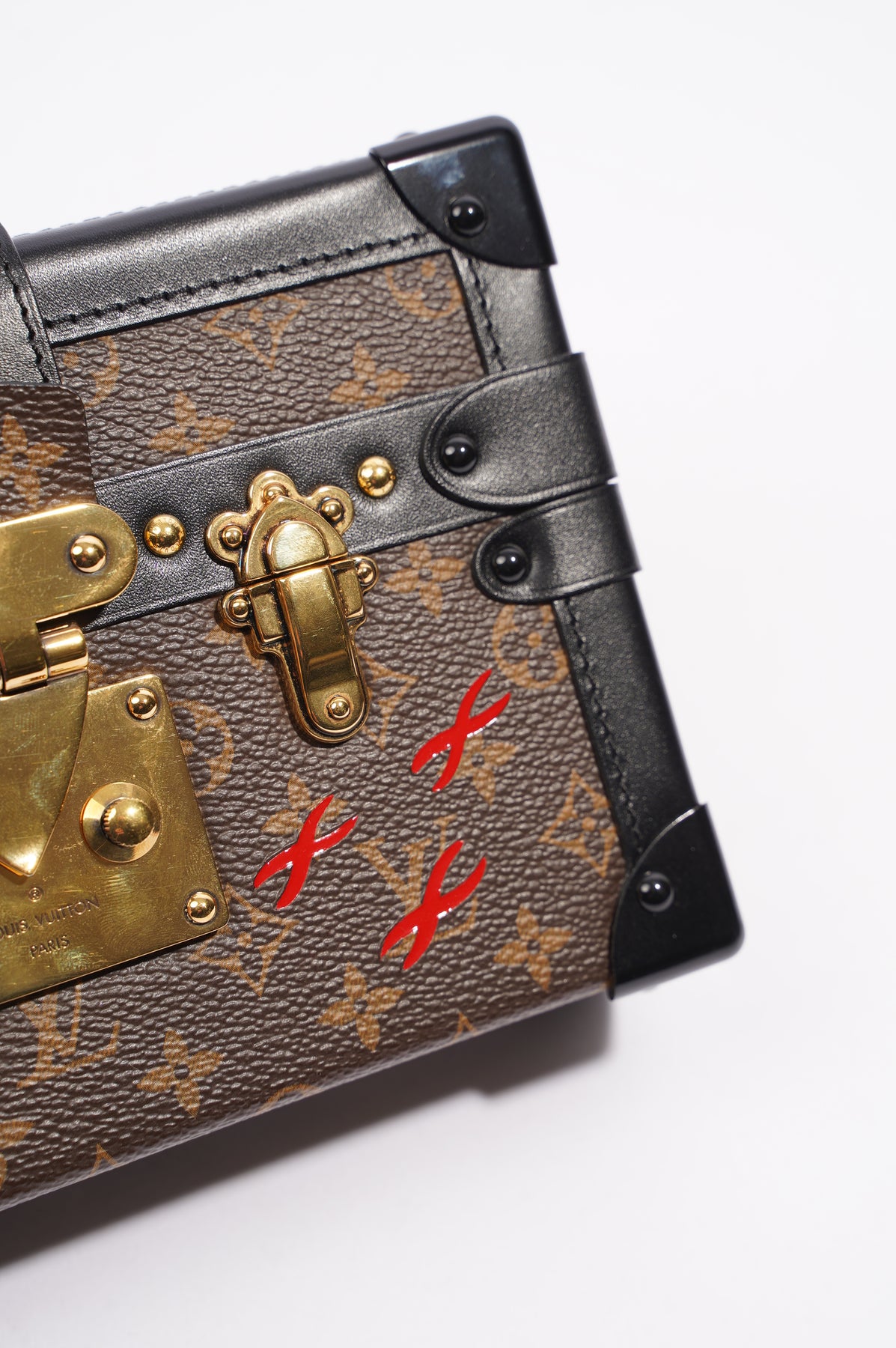 Louis Vuitton 'Petite Malle' Metallic