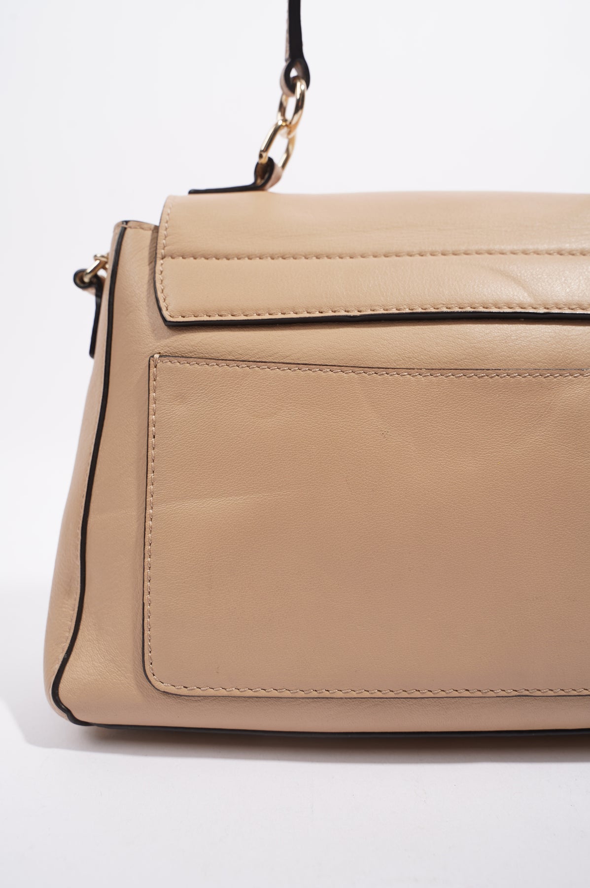 Chloe Faye Day Bag Cream Leather Medium – Luxe Collective