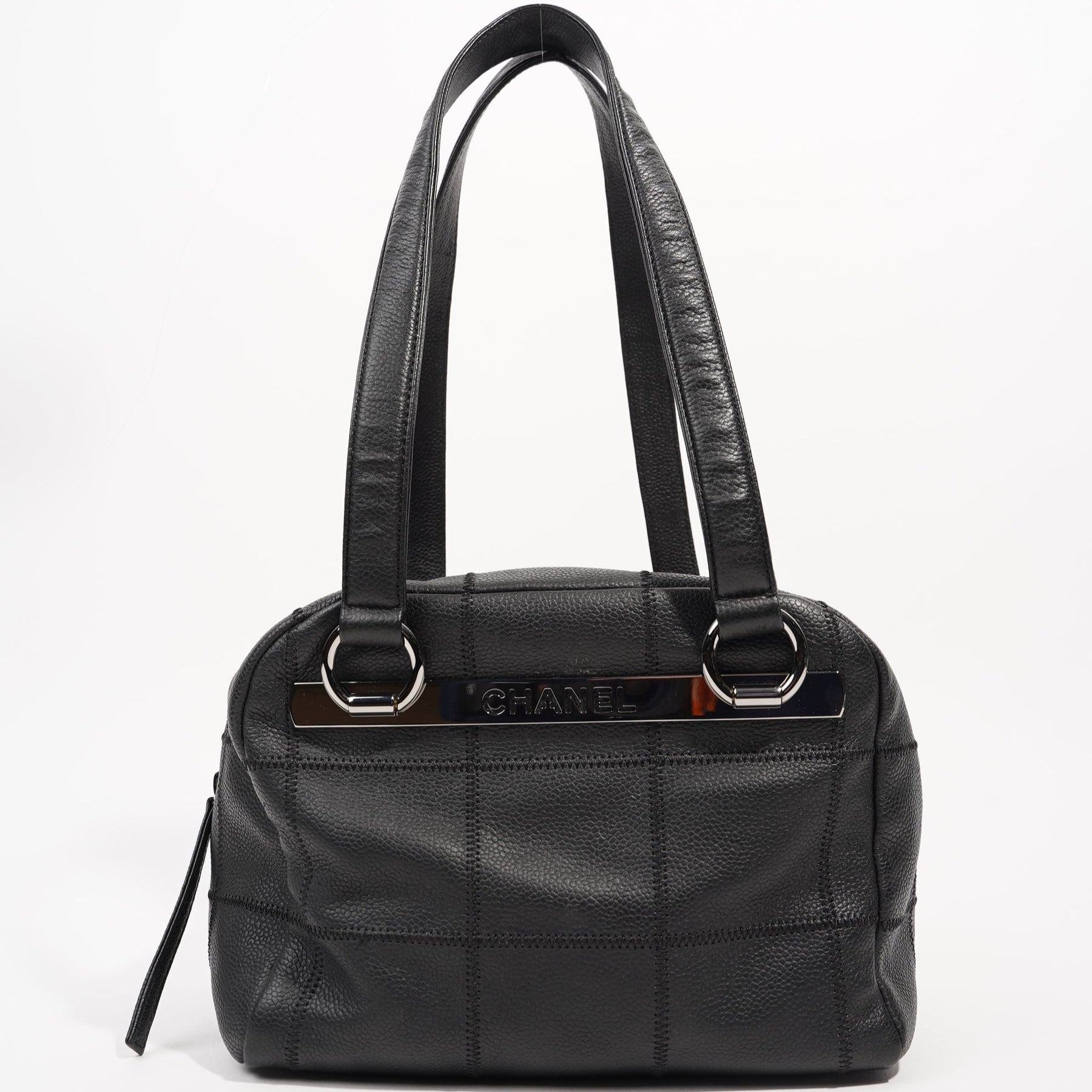 Mini Bowling Bag - L5 - Dark Brown - Calf Leather