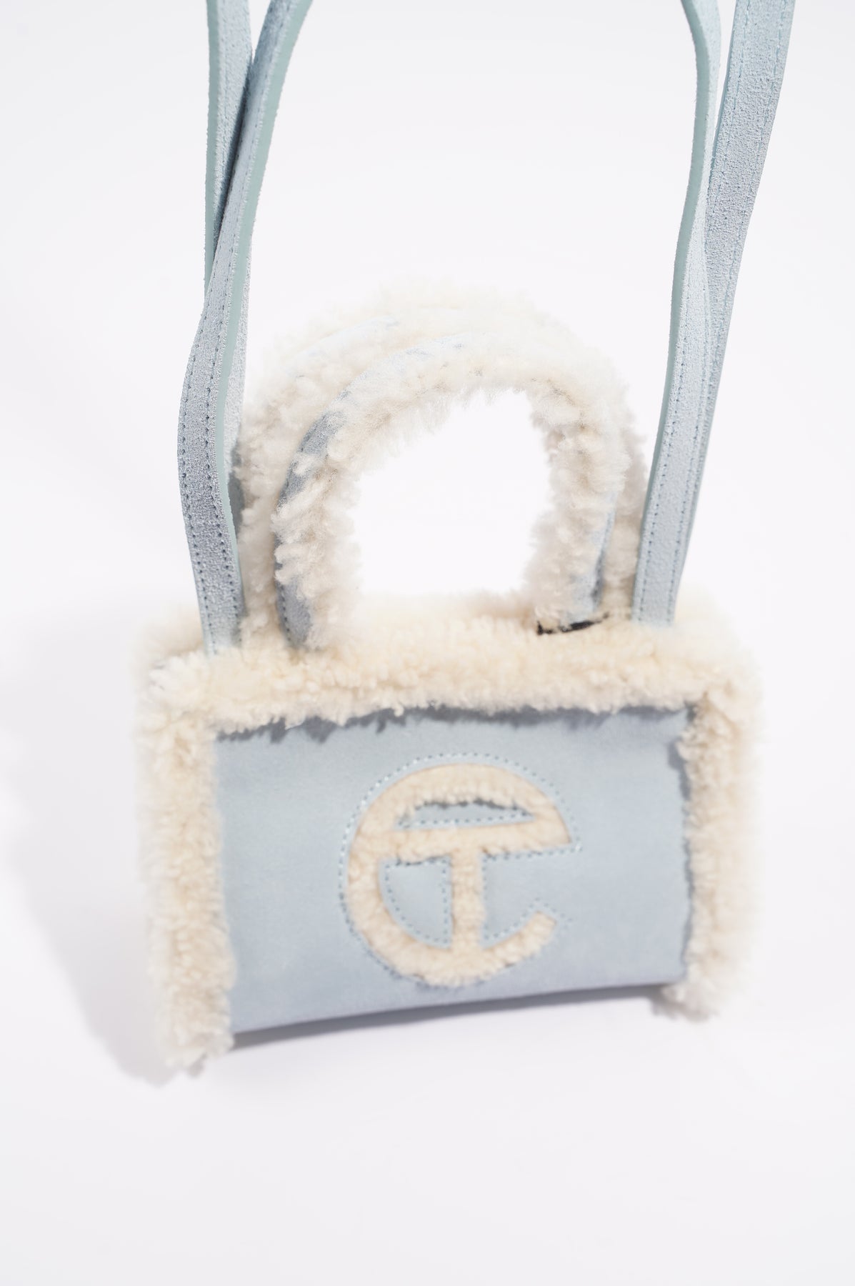 UGG x TELFAR Large Shopper - Blue – shop.telfar