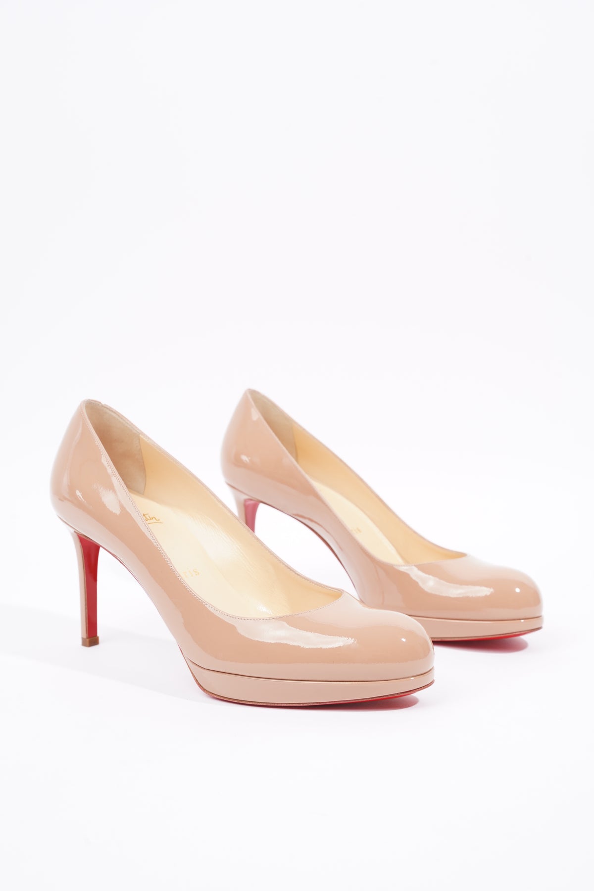 ー品販売 Christian Fifille85PatentPumps Louboutin ハイヒール