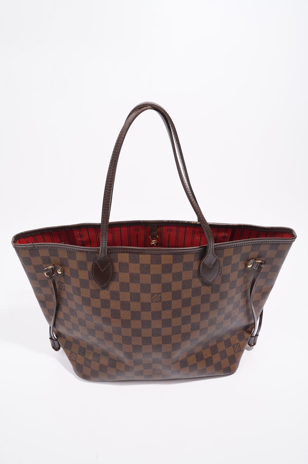 Louis Vuitton Damier Ebene Canvas Neverfull GM Bag Louis Vuitton