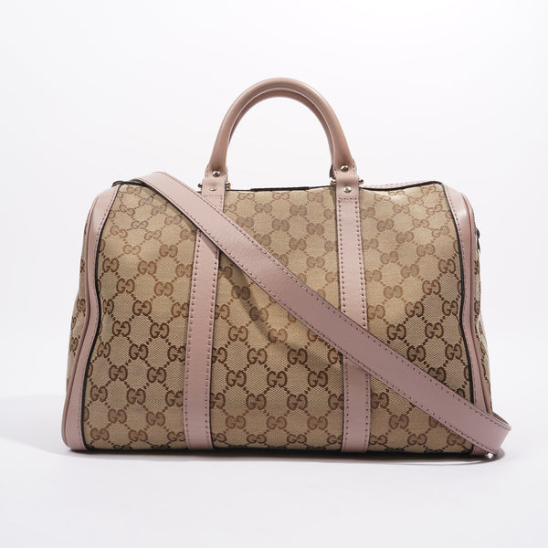 Gucci Womens Boston Bag Supreme / Pink Medium – Luxe Collective