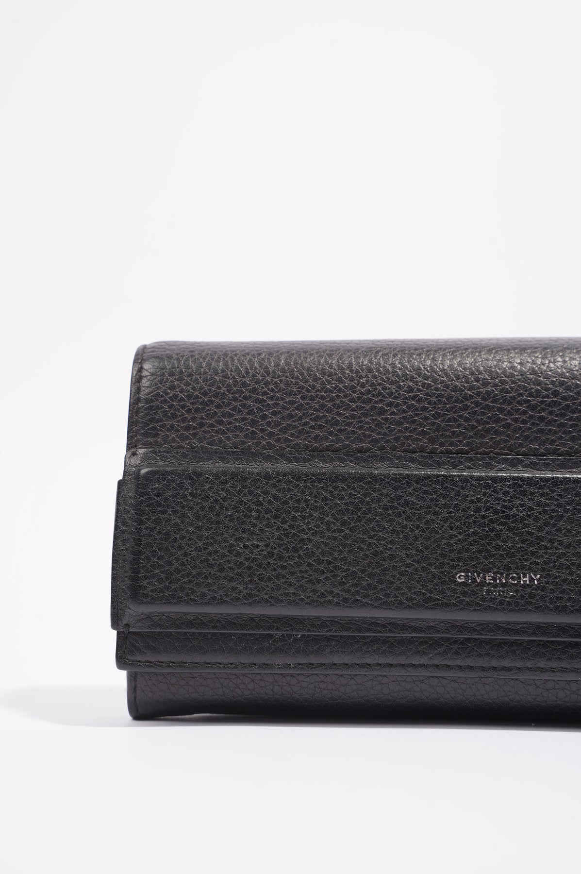 Givenchy Womens Horizon Wallet Black Leather Long – Luxe Collective
