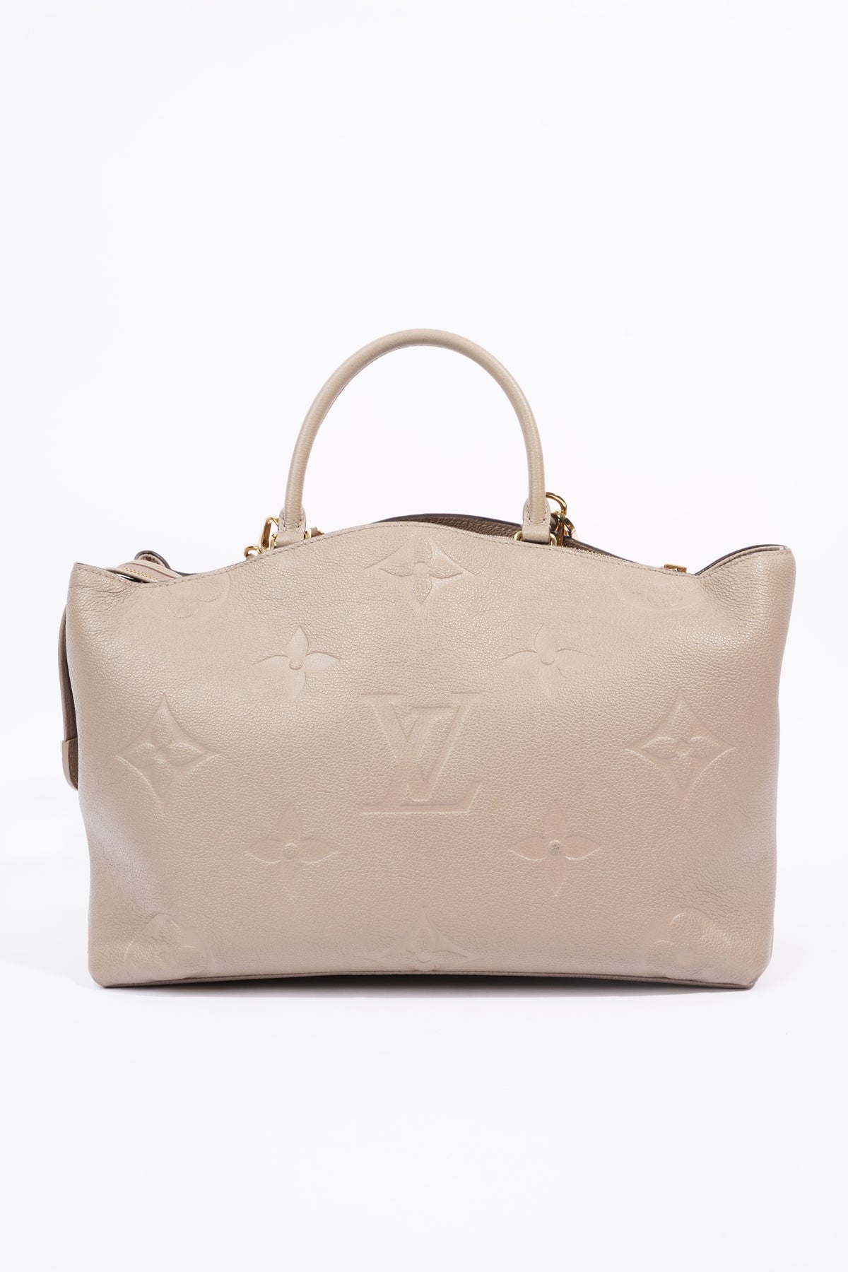 Louis Vuitton Grand Palais Bag Grey Leather Tote – Luxe Collective