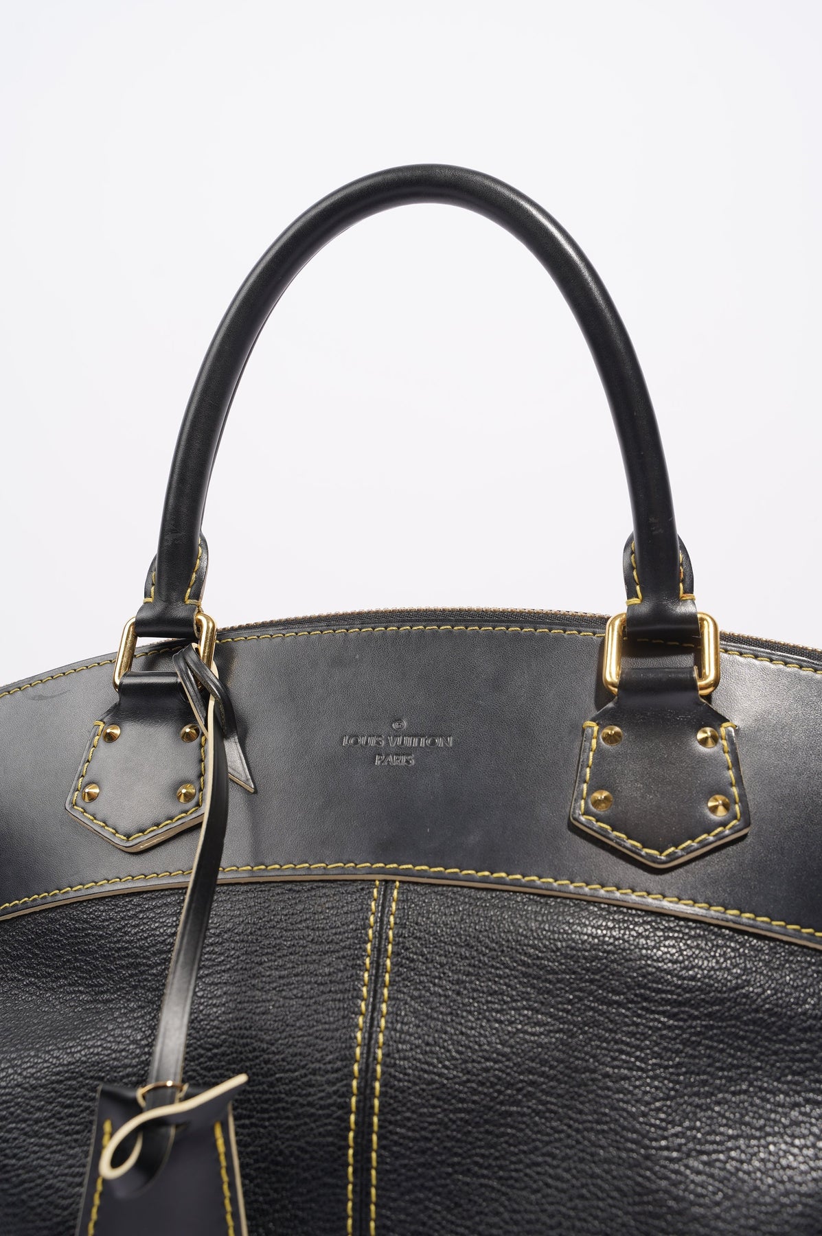 Louis Vuitton Womens Vintage Suhali Lockit Bag Black MM – Luxe Collective