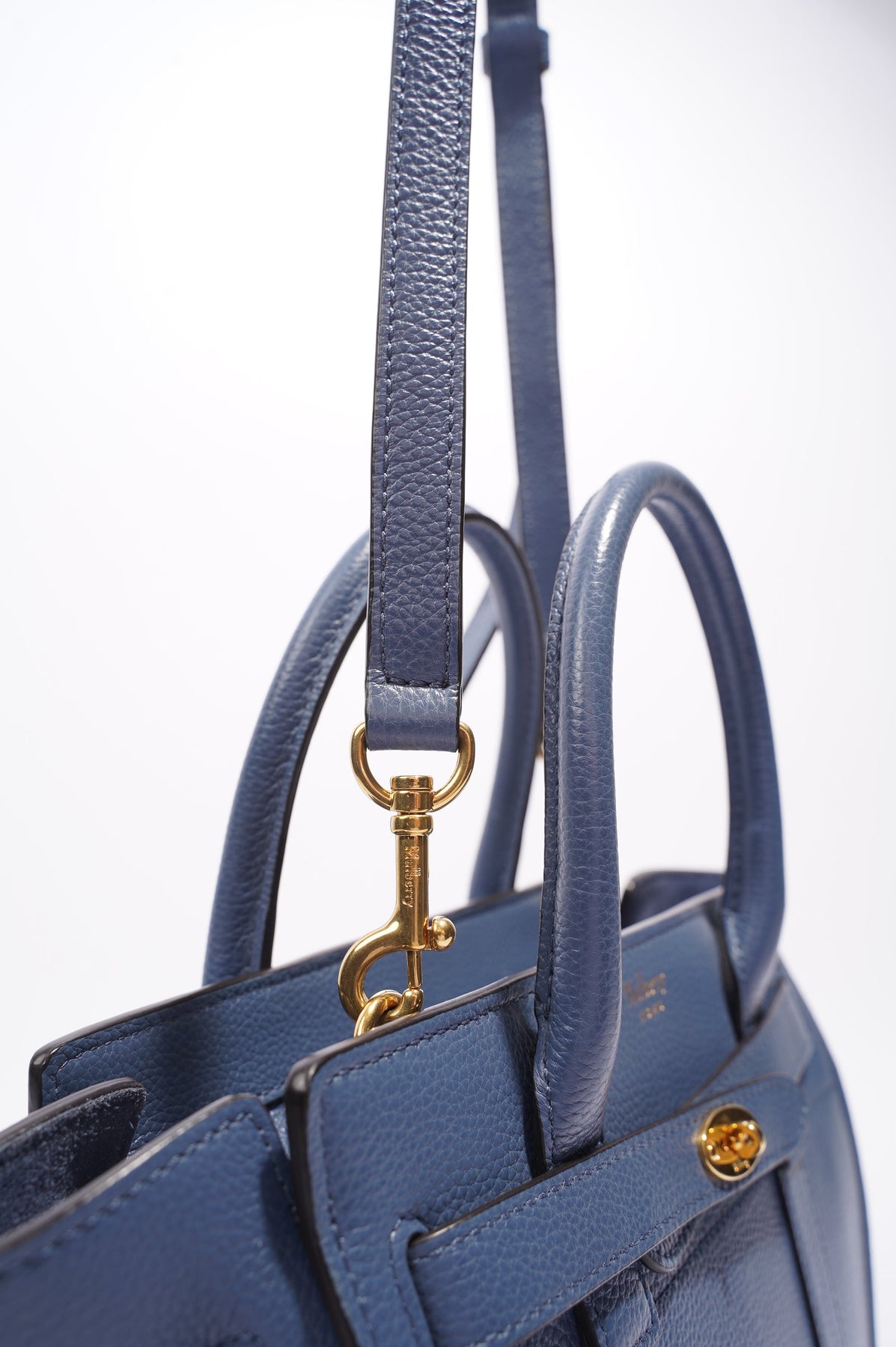 Mulberry, Bags, New With Paperwork Mulberry Blue Bayswater Backpack In  Midnight Blue