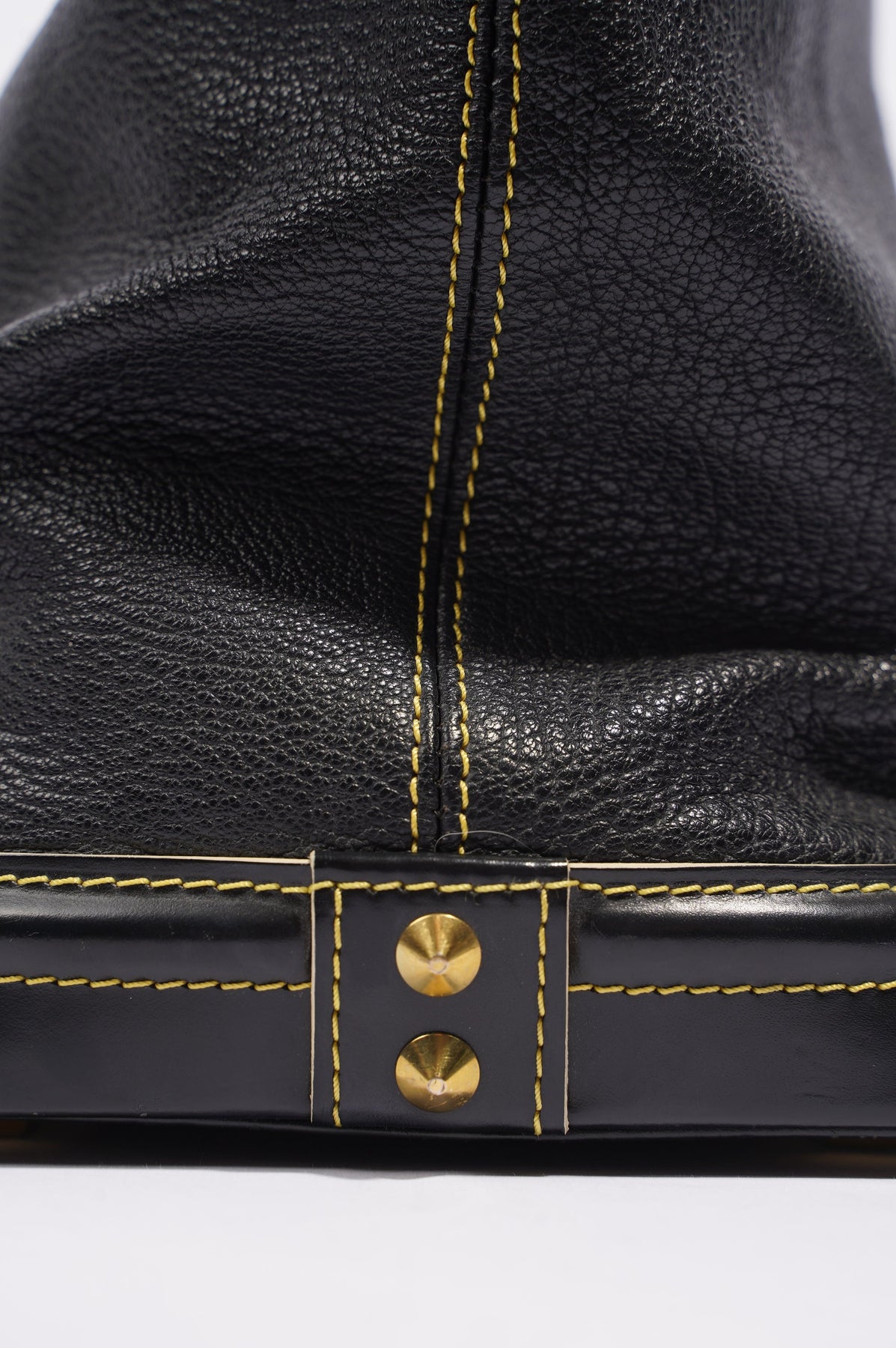 Louis Vuitton Womens Vintage Suhali Lockit Bag Black MM – Luxe