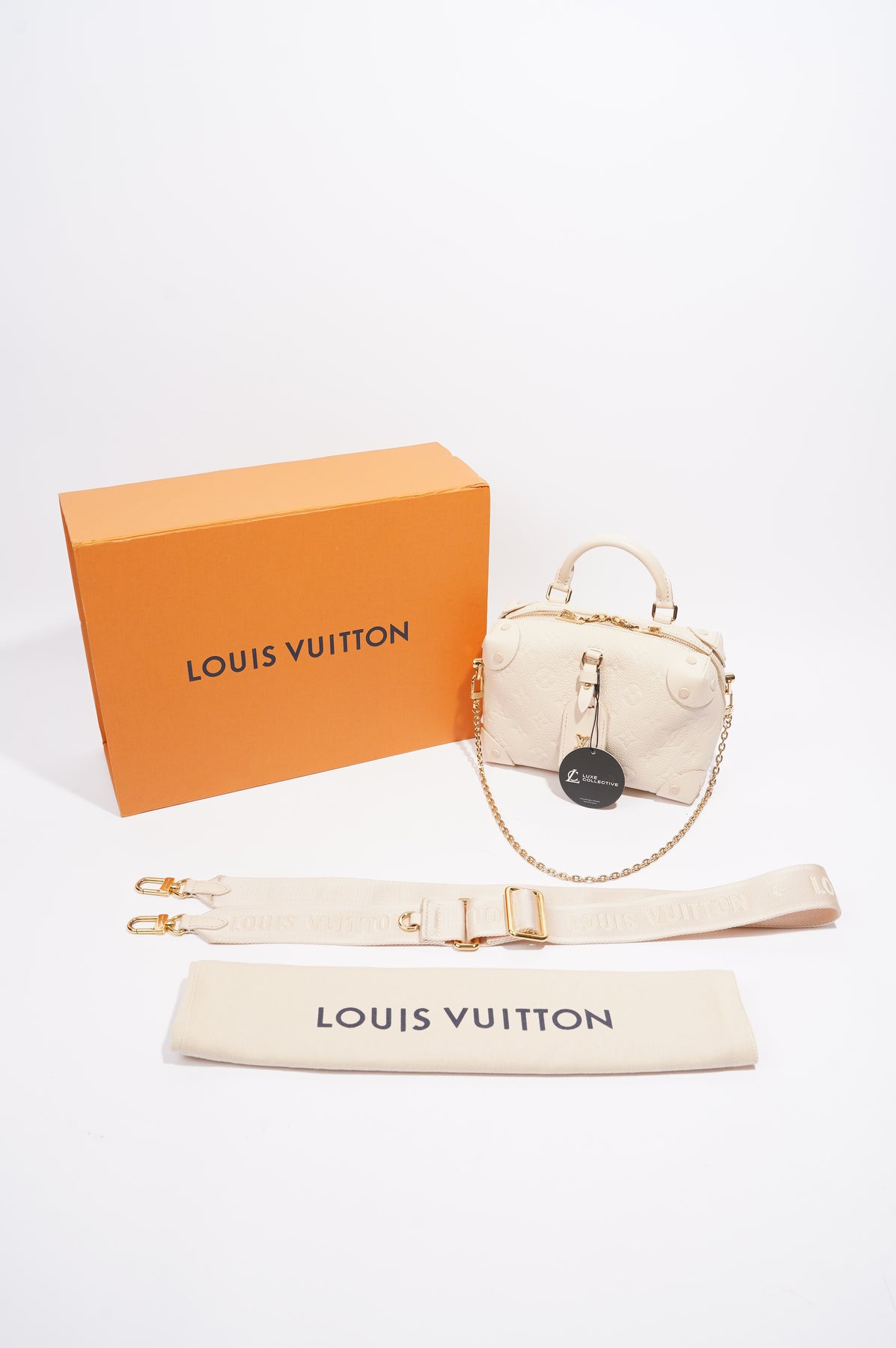 Louis Vuitton Petite Malle Souple Empreinte