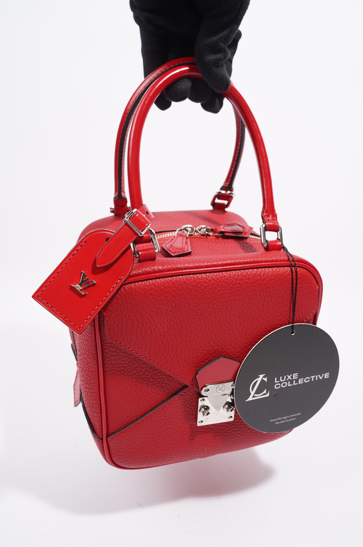 Louis Vuitton Neo Square Red Leather – Luxe Collective