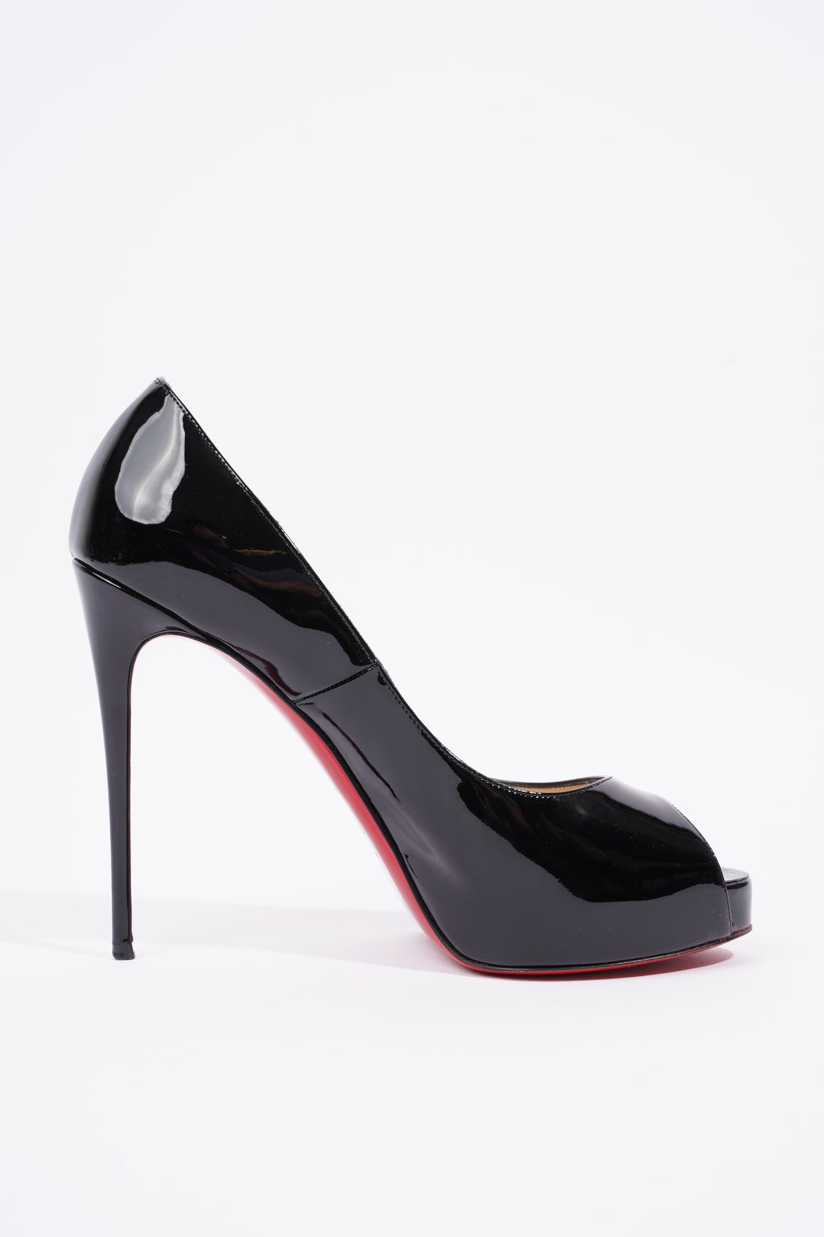 Christian Louboutin Womens New Very Prive 120 Patent EU 39 / UK 6