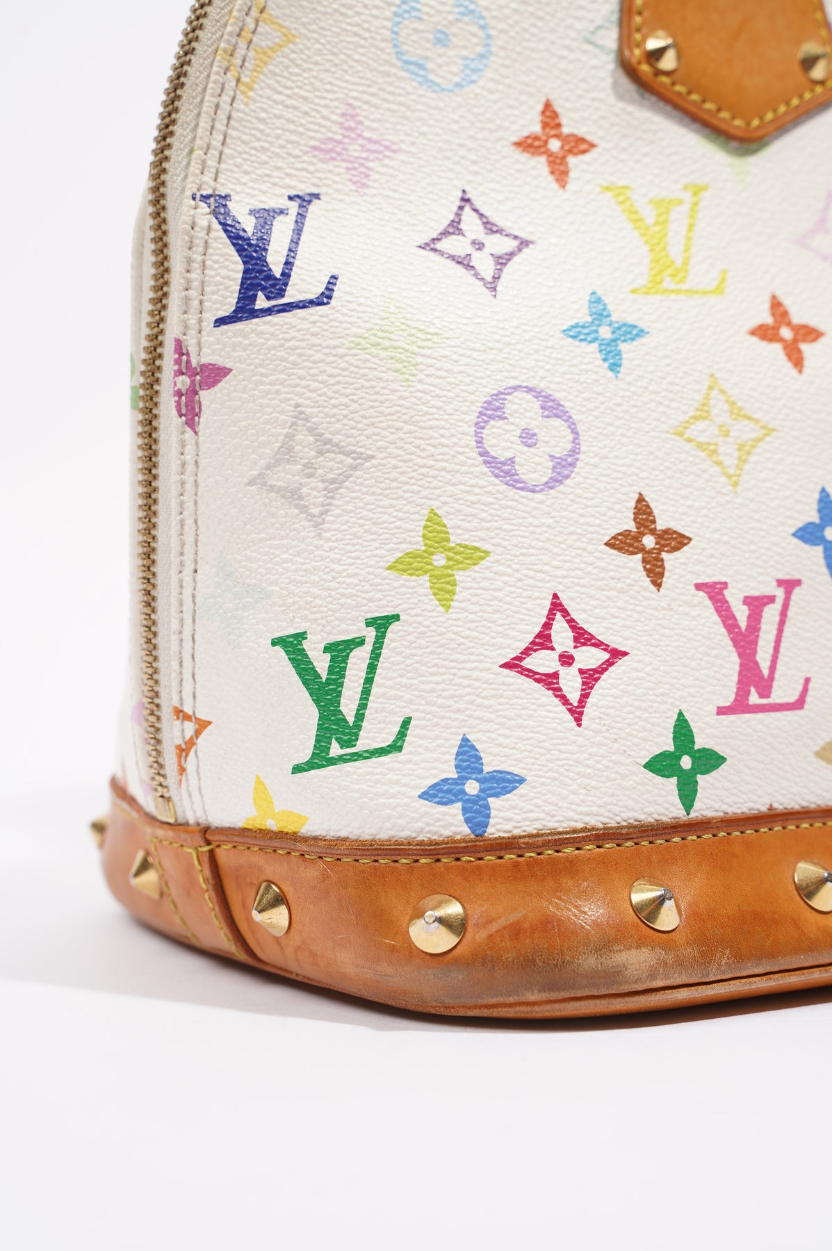 Louis Vuitton Womens Vintage Alma White / Multi PM – Luxe Collective