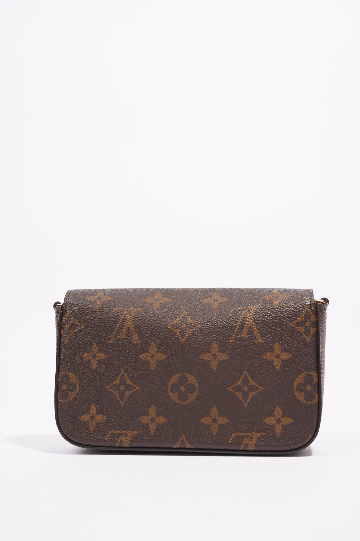 Louis Vuitton Félicie Strap & Go Monogram Canvas Black in Coated Canvas with  Gold-tone - US
